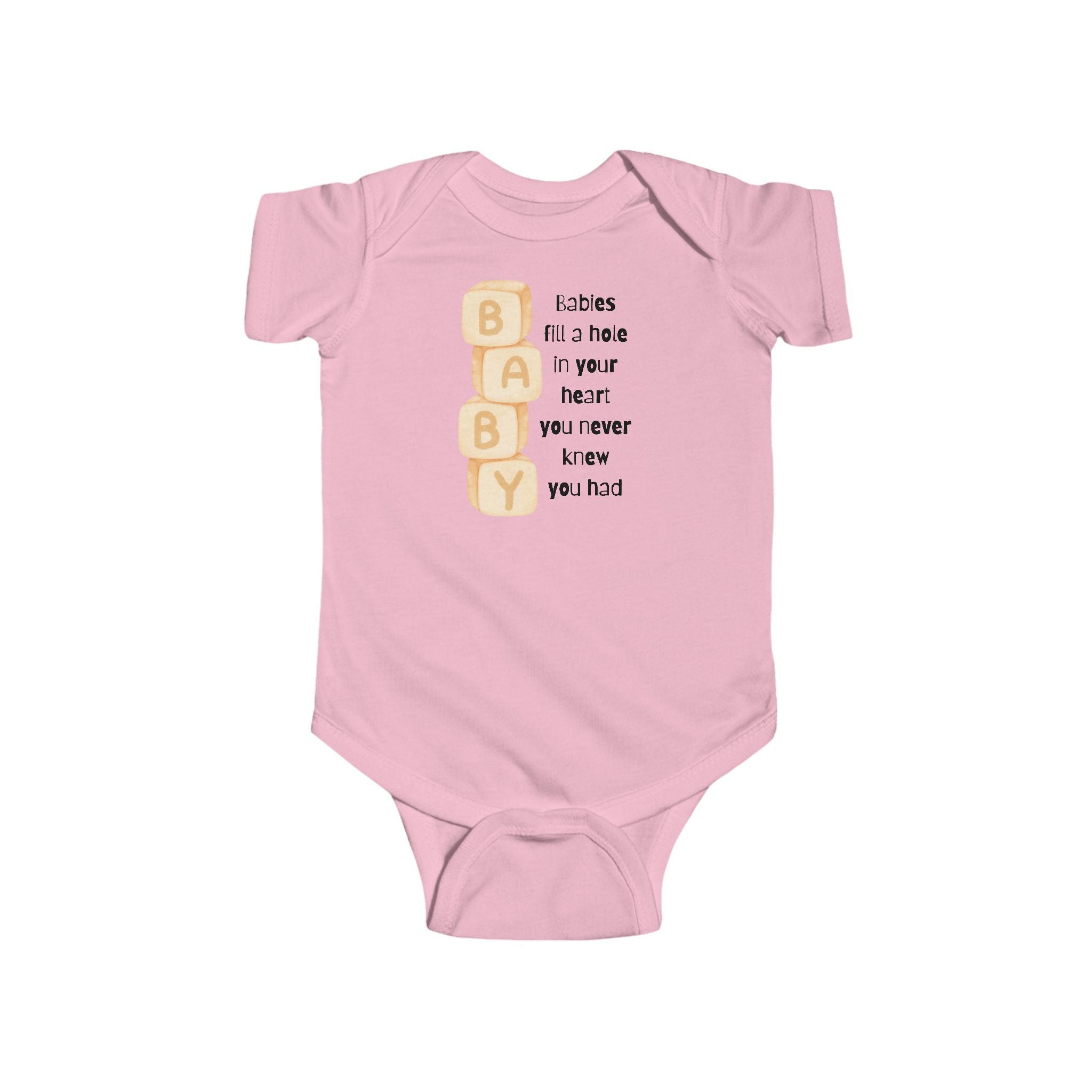 Babies fill a hole | Infant Fine Jersey Bodysuit
