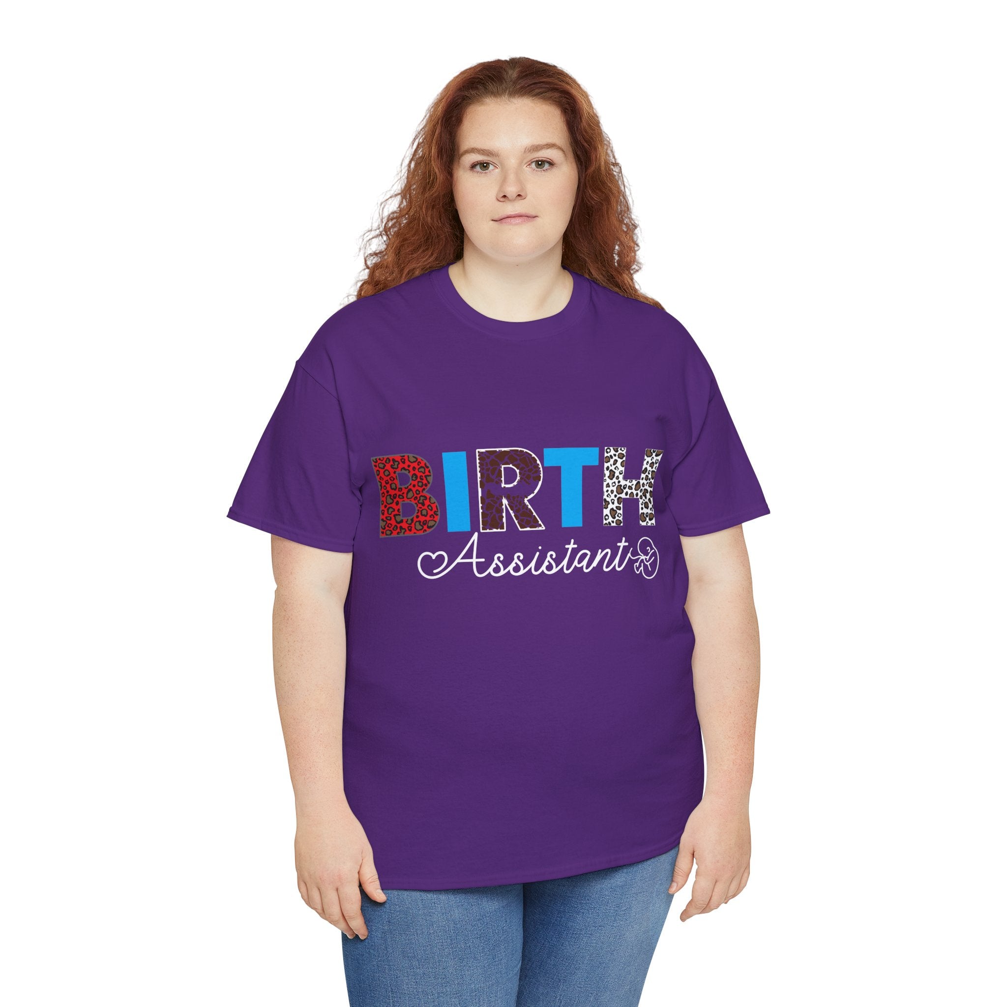 Birth Assistant Heavy Cotton Tshirt