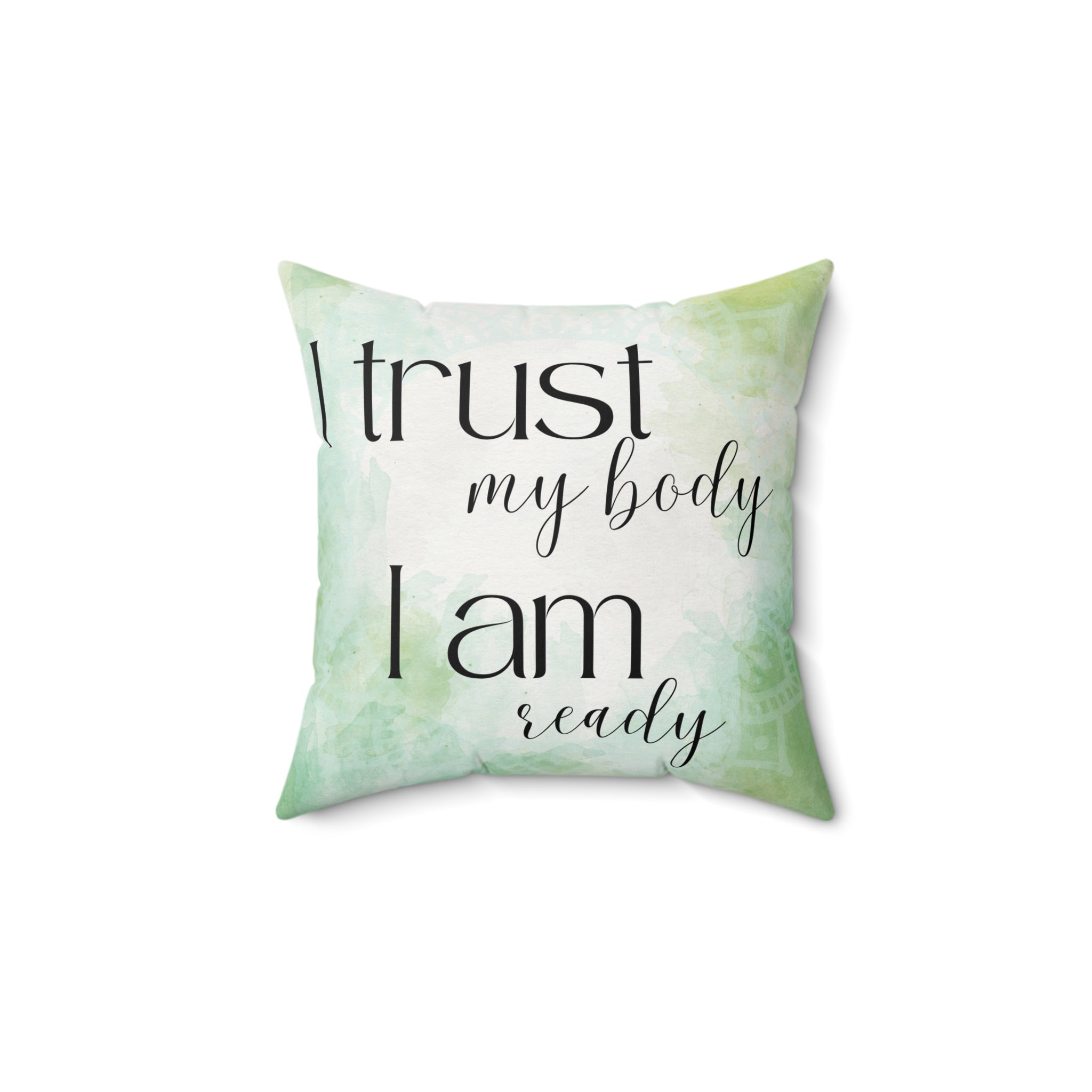 Affirmation Pregnancy Pillow for Homebirth