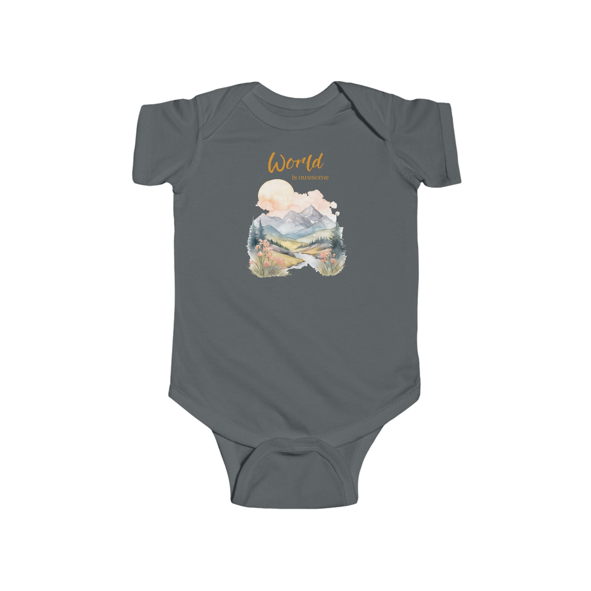 Infant Fine Jersey Bodysuit (shipping from Canada)
