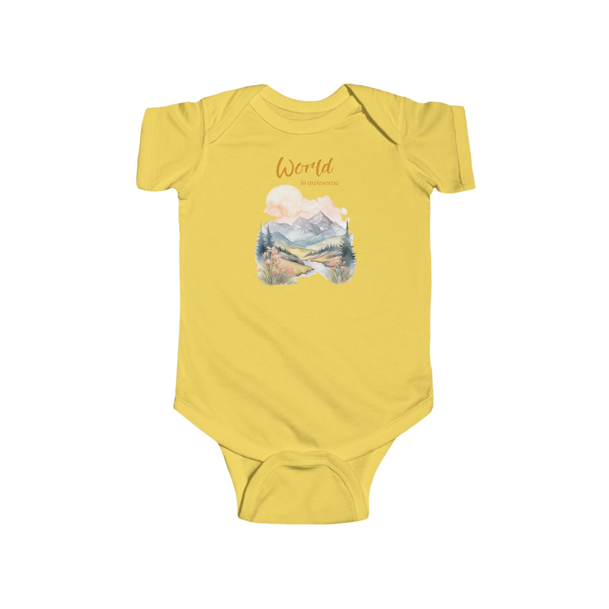 Infant Fine Jersey Bodysuit (shipping from Canada)