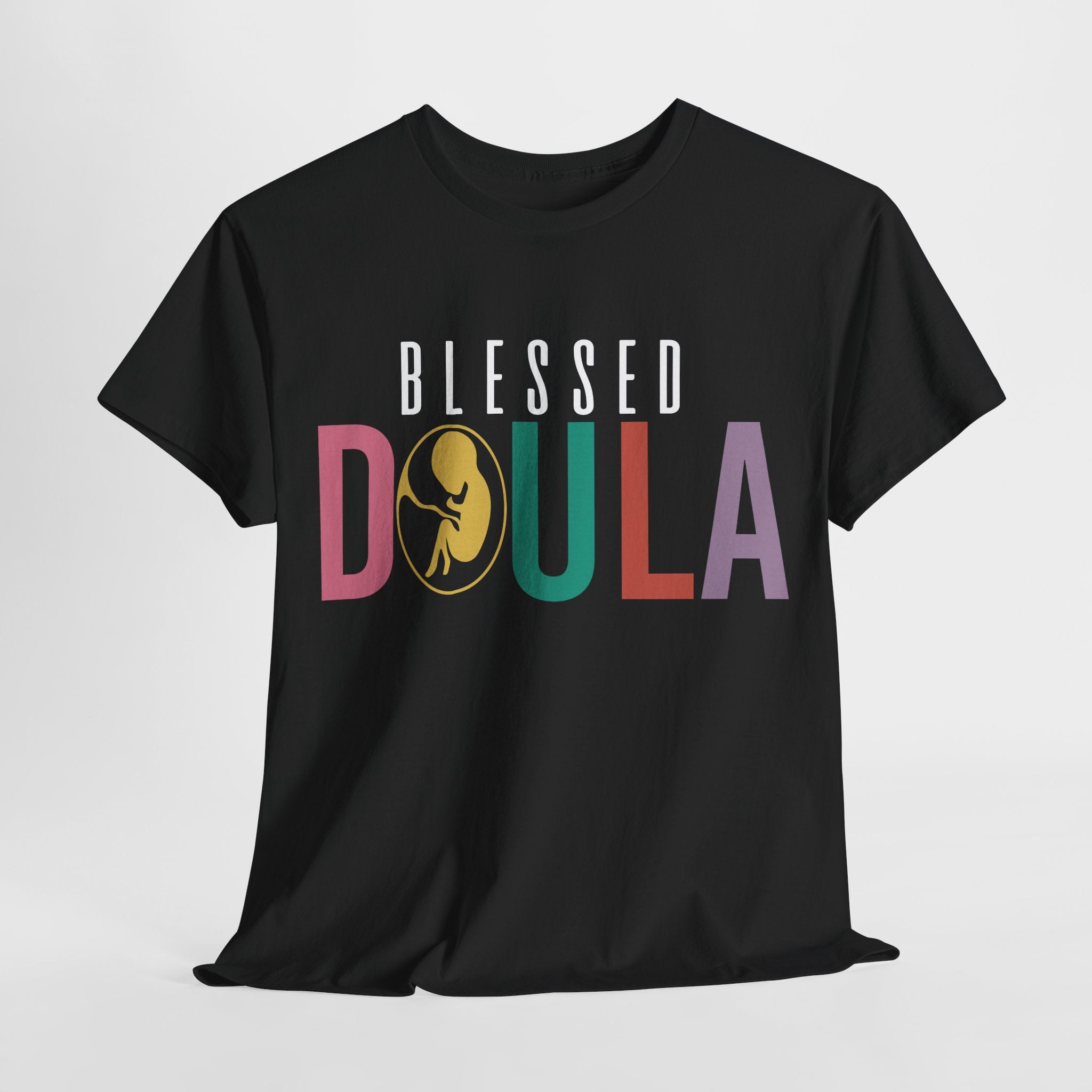 Blessed Doula Heavy Cotton Tee