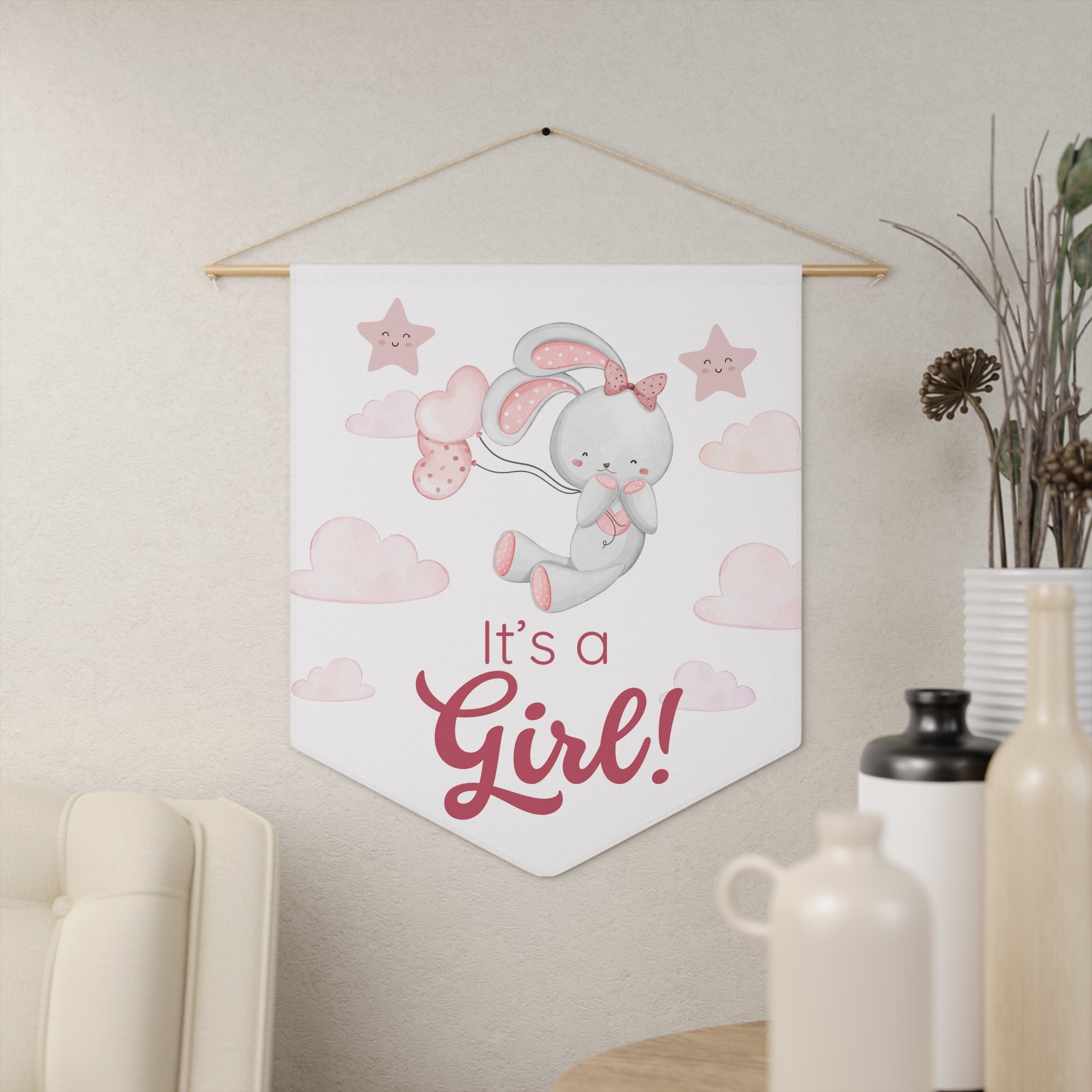 Pennant Banner It's a girl
