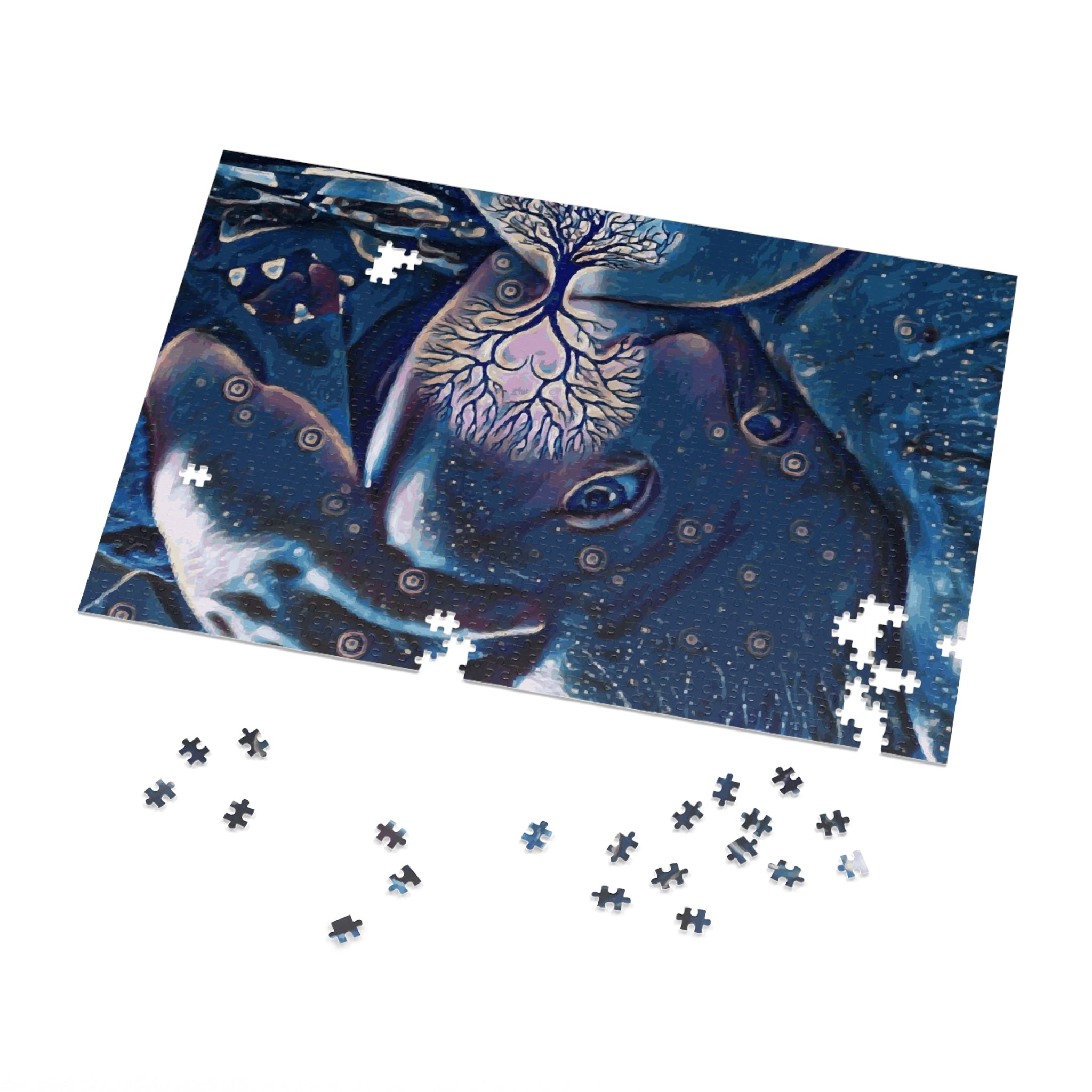 Your breastfeeding photo into Art Jigsaw Puzzle keepsake 250/500/1000/2000 pieces