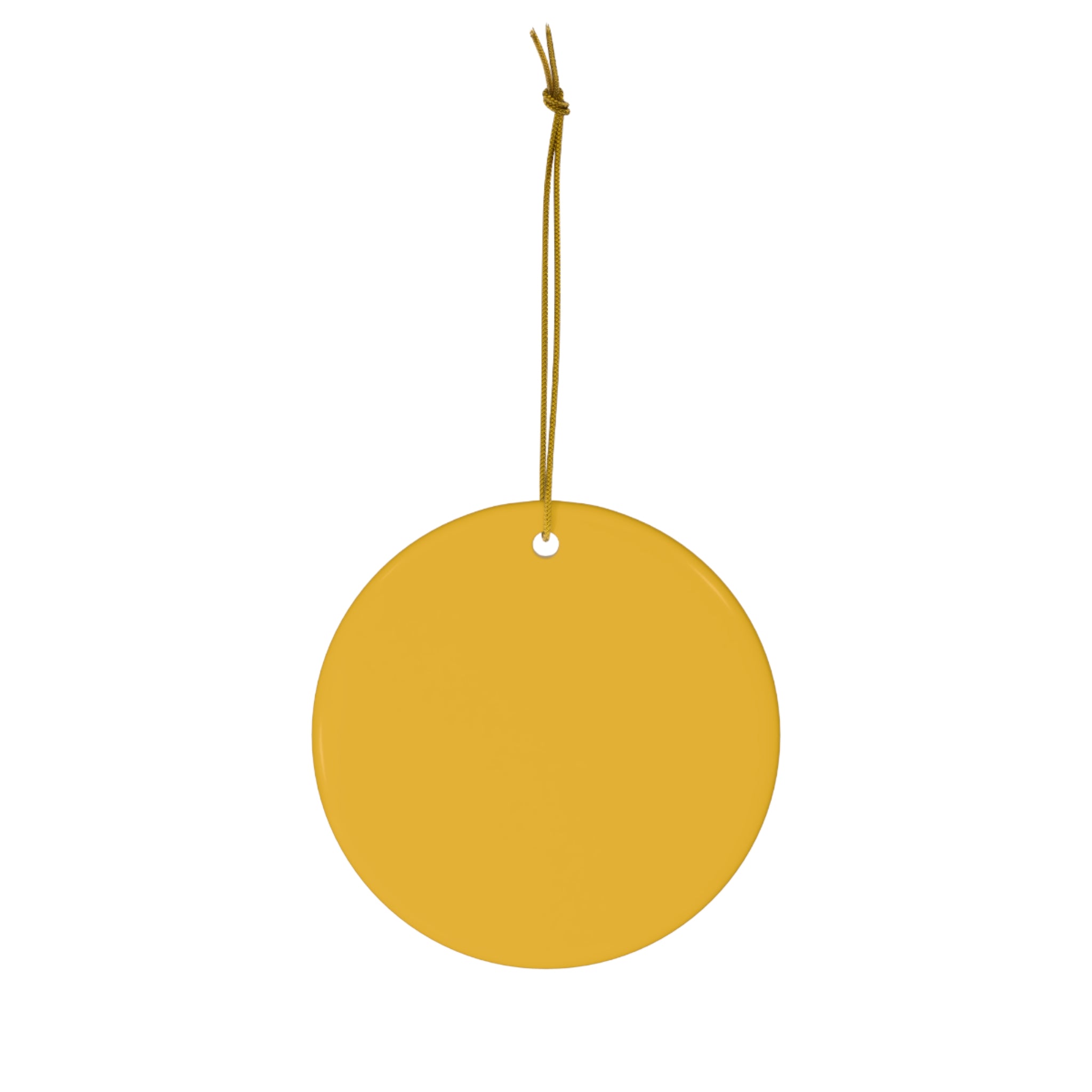 Personalized Ceramic Ornament, 1-Pack, Christmas custom gift