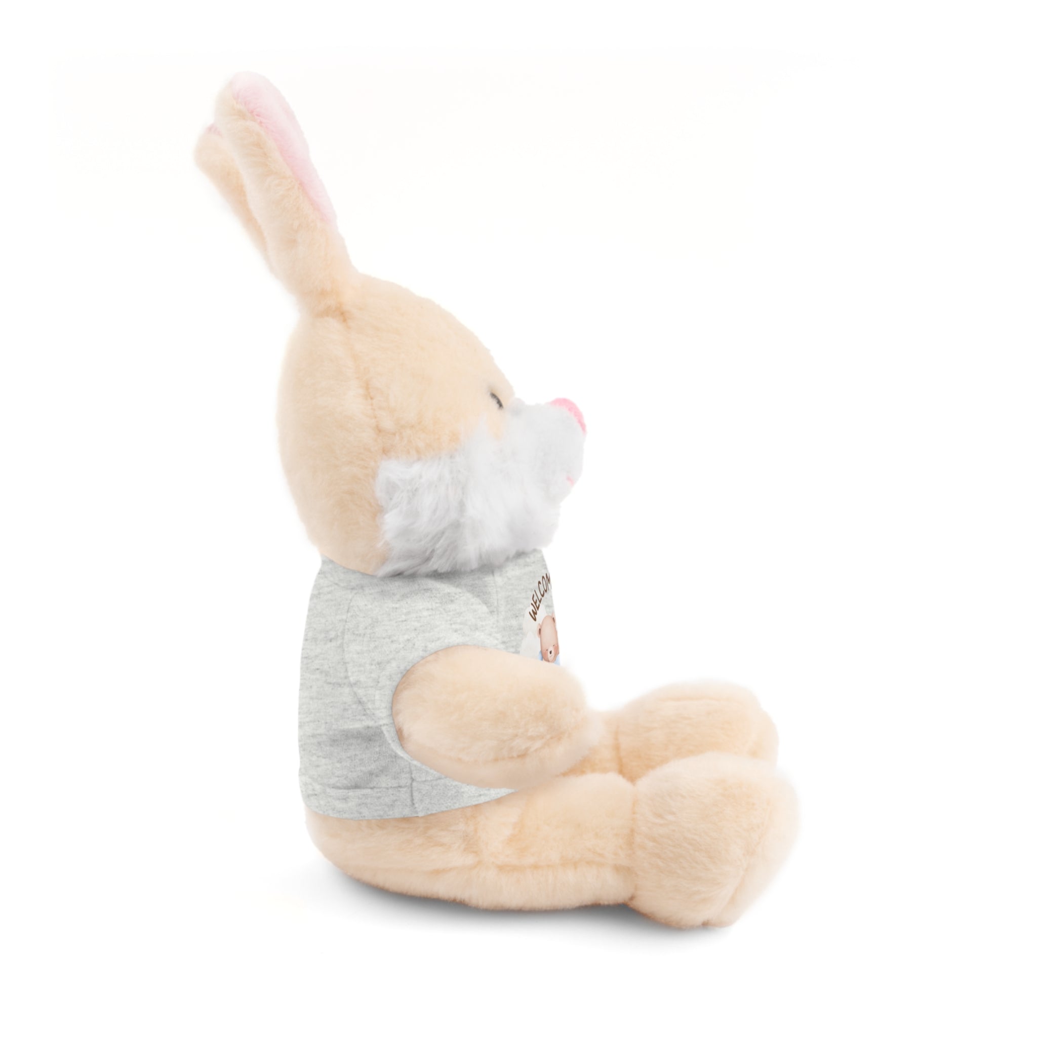 Personalized Stuffed Animals with Tee | different colors and animals available