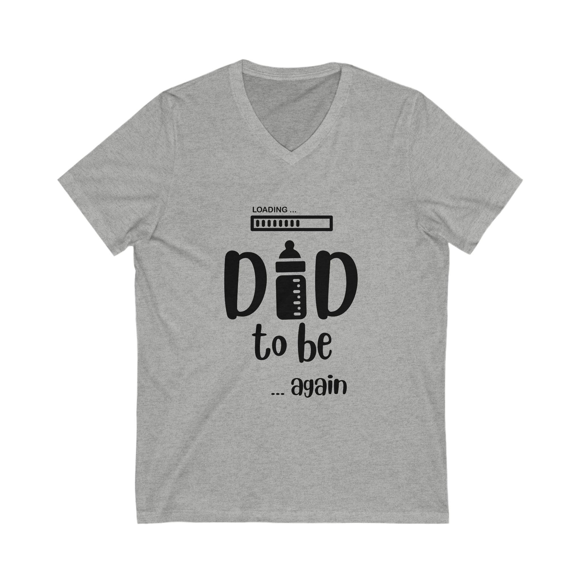 V-Neck Tee for Dad to Be (Again)