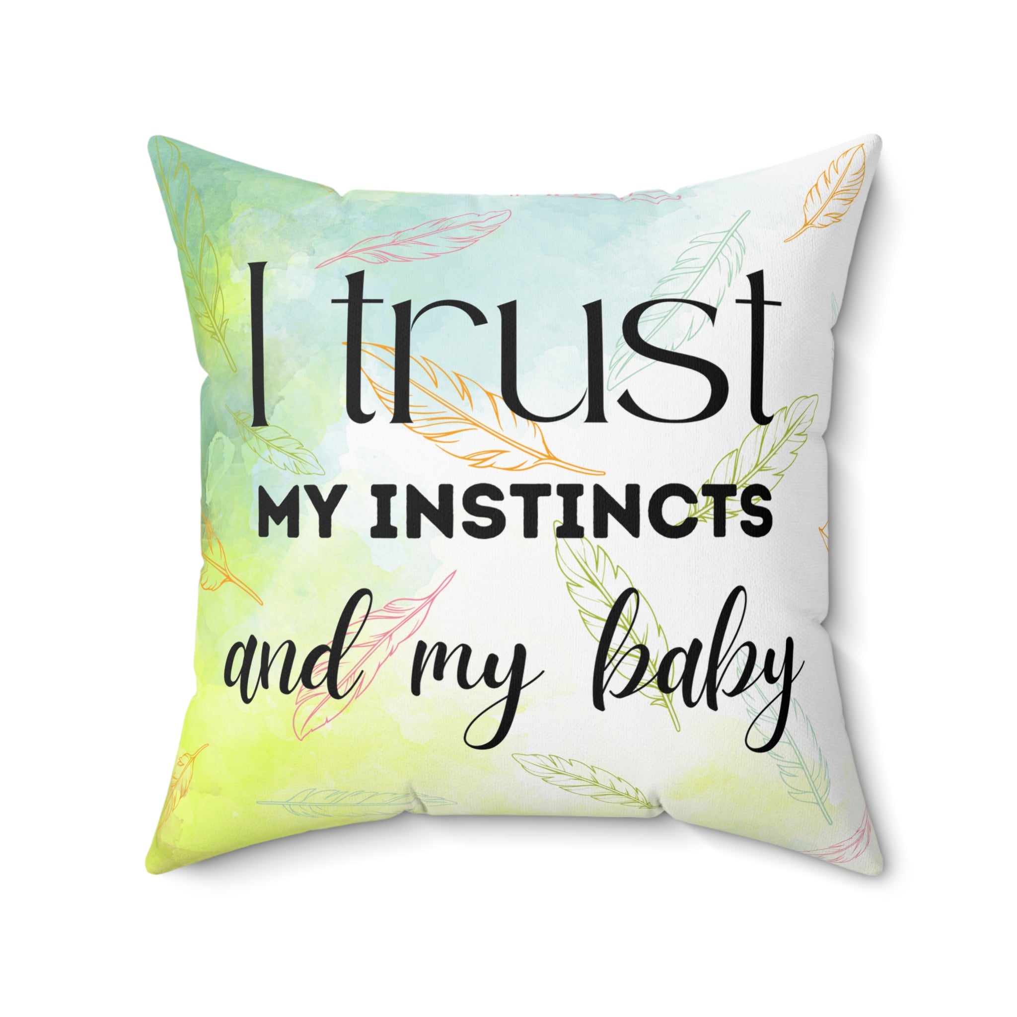 affirmation pillow hypnobirthing
