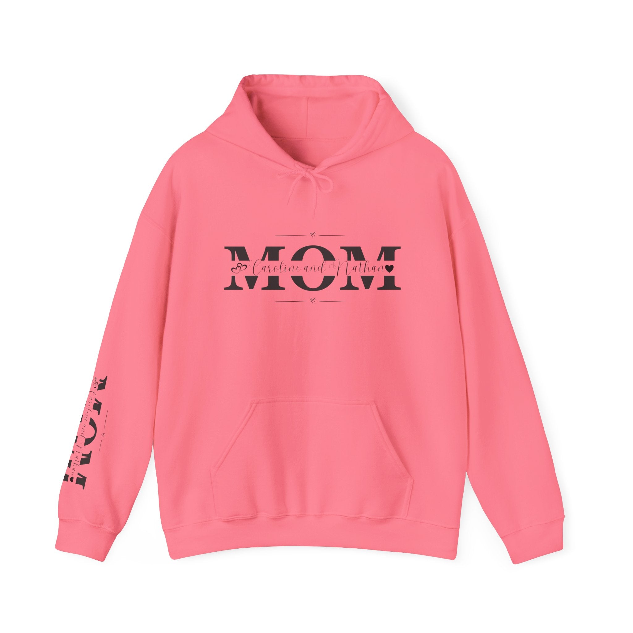 Personalized Blessed Mom Hoodie with your kids names - different colors available