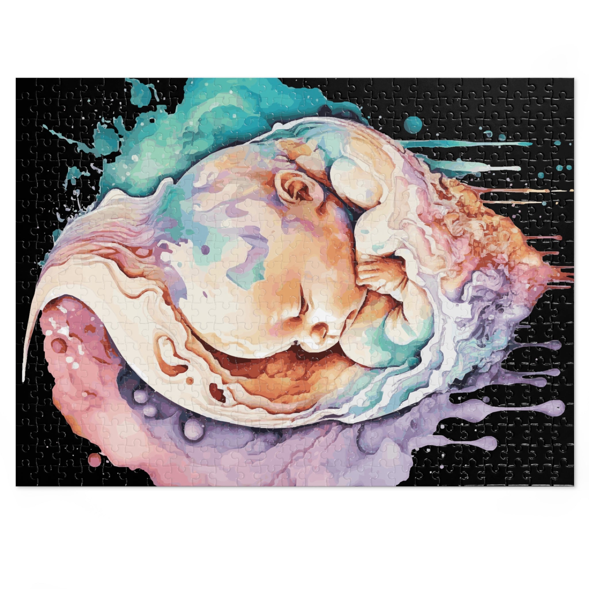 Baby Puzzle Jigsaw with Tin 250/500/1000/2000 pieces