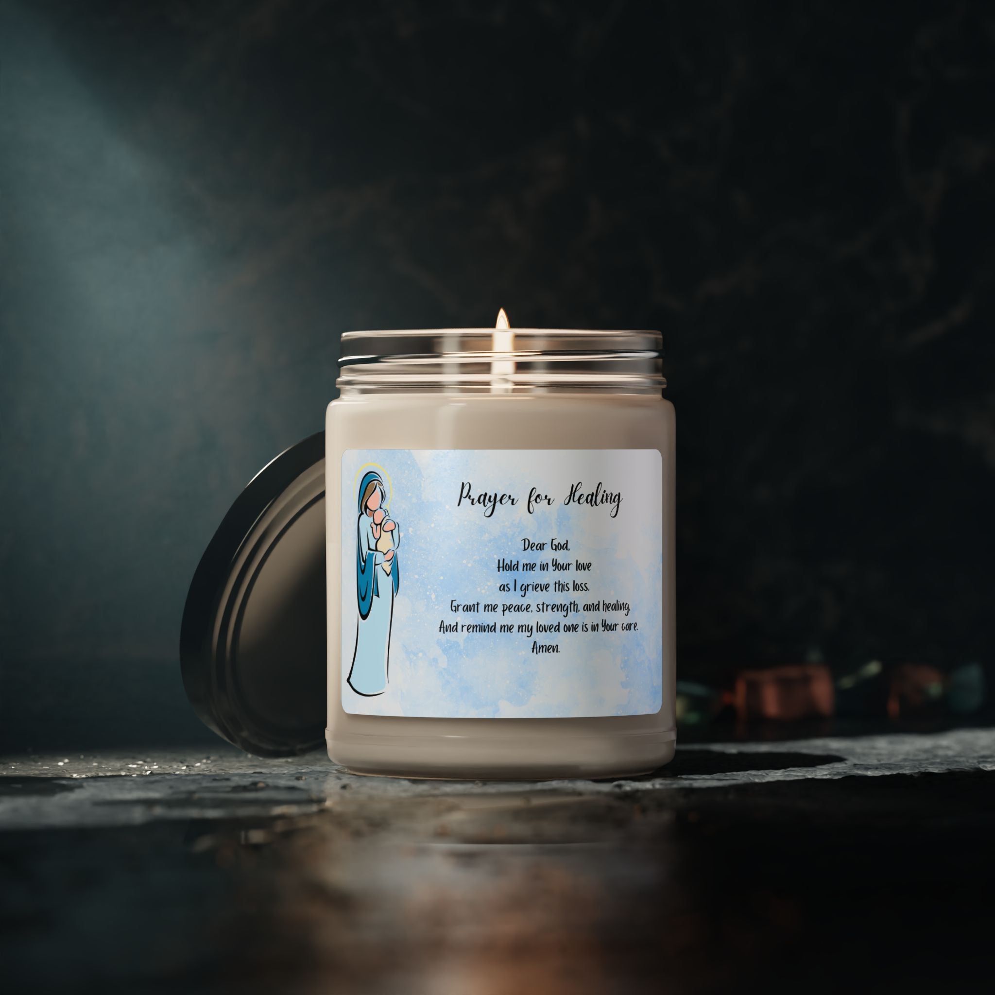 Prayer for Healing, Loss Candle, Pregnancy Loss | 9oz