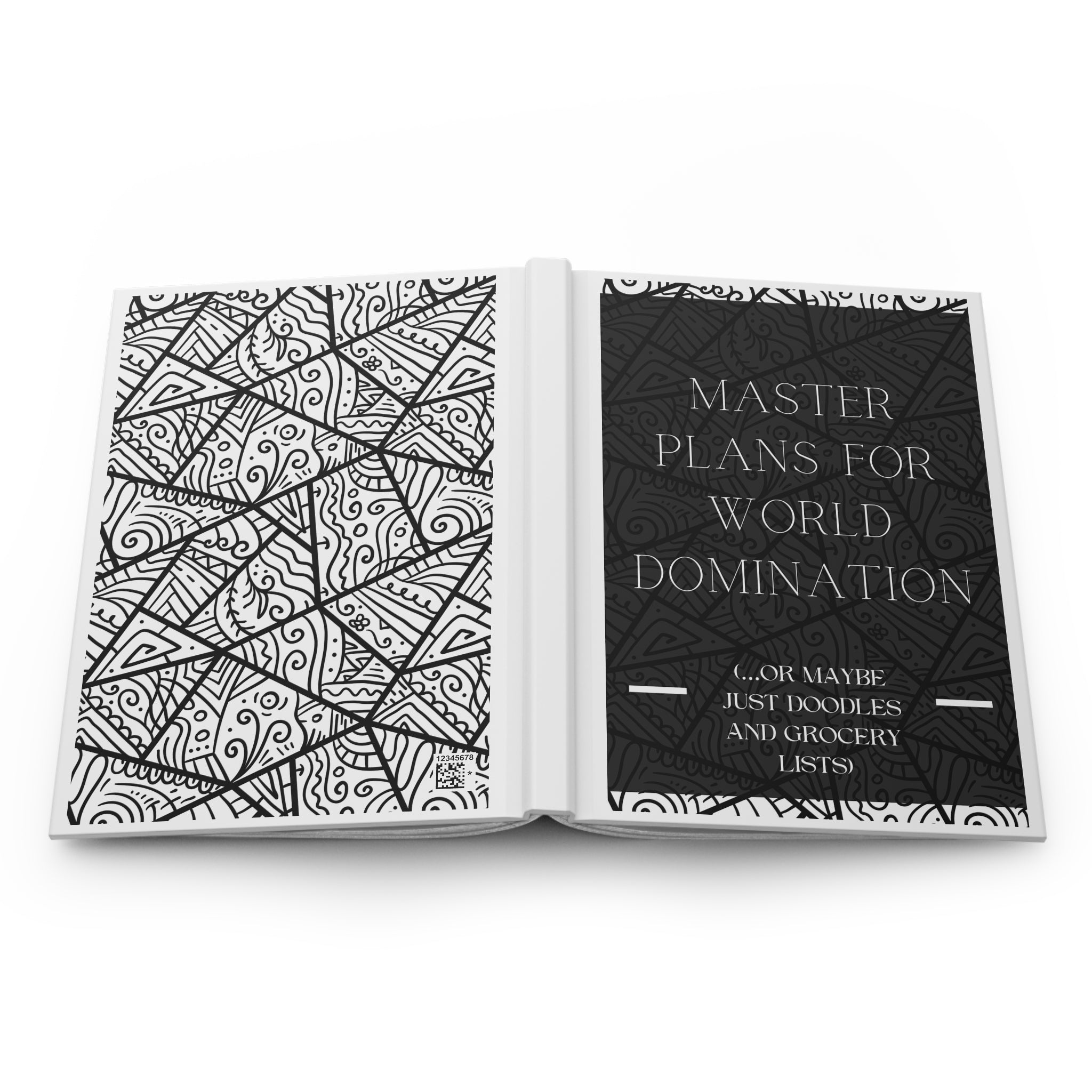 Hardcover Journal Matte - Master Plans