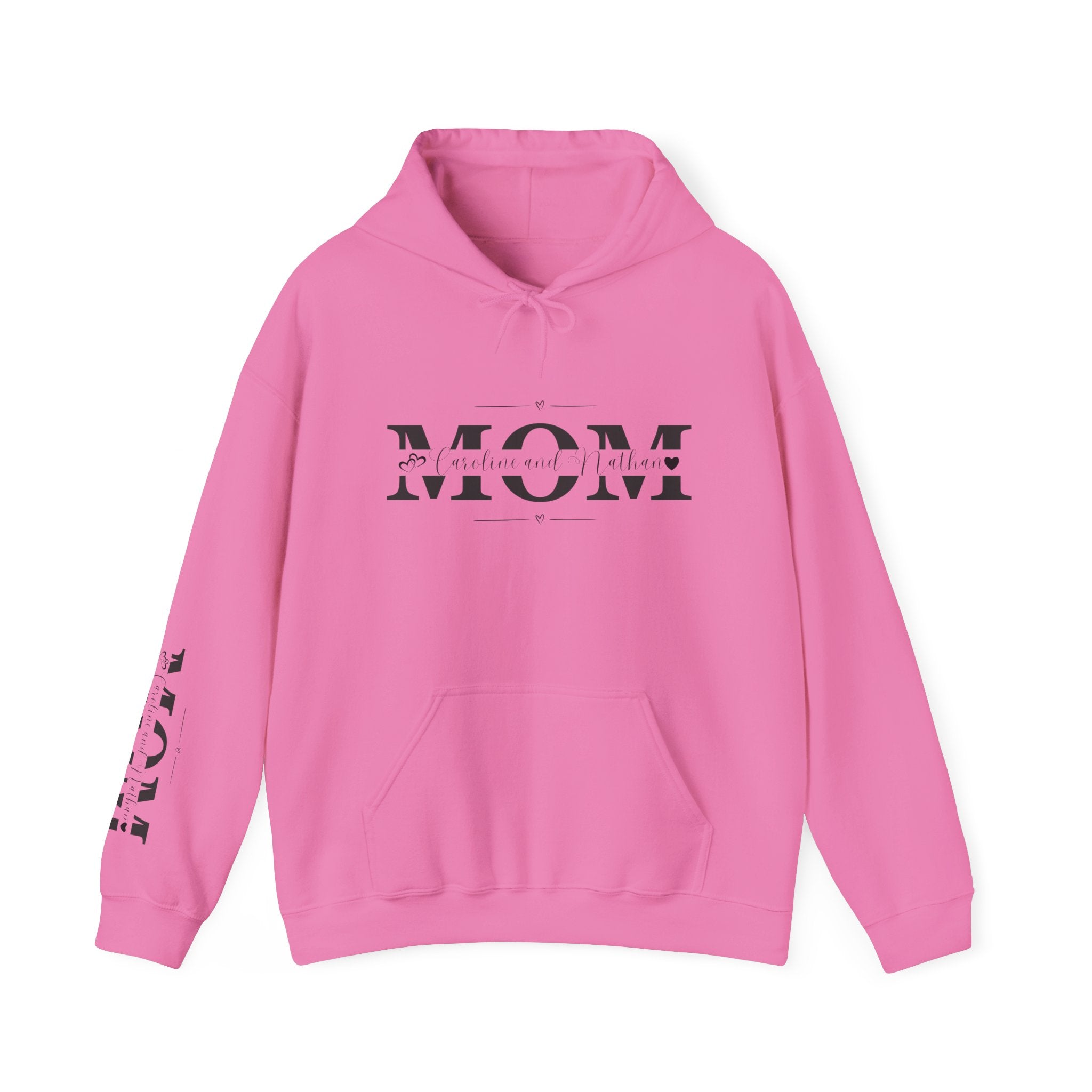 Personalized Blessed Mom Hoodie with your kids names - different colors available