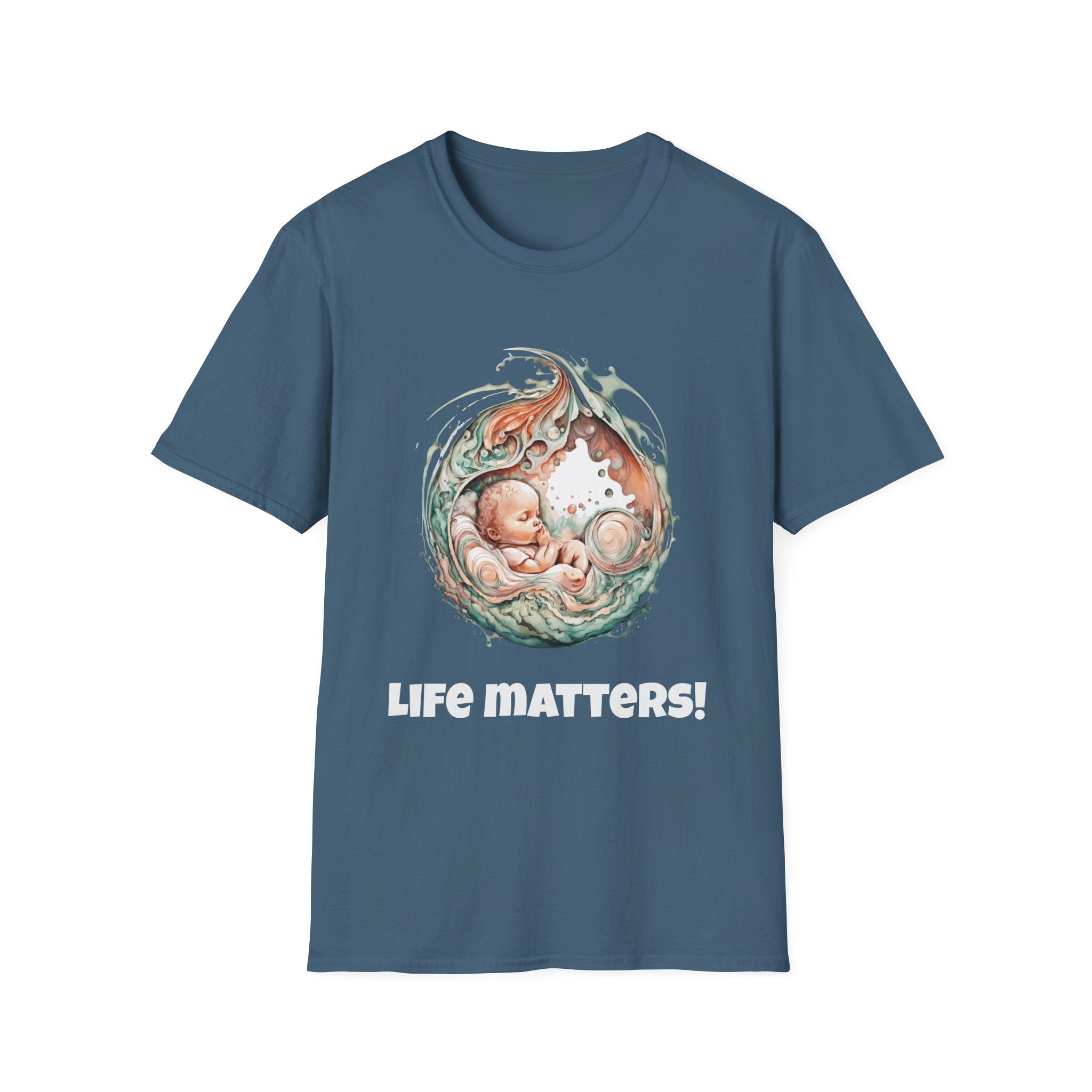 Life matters! Softstyle Pro-life T-Shirt different colors available