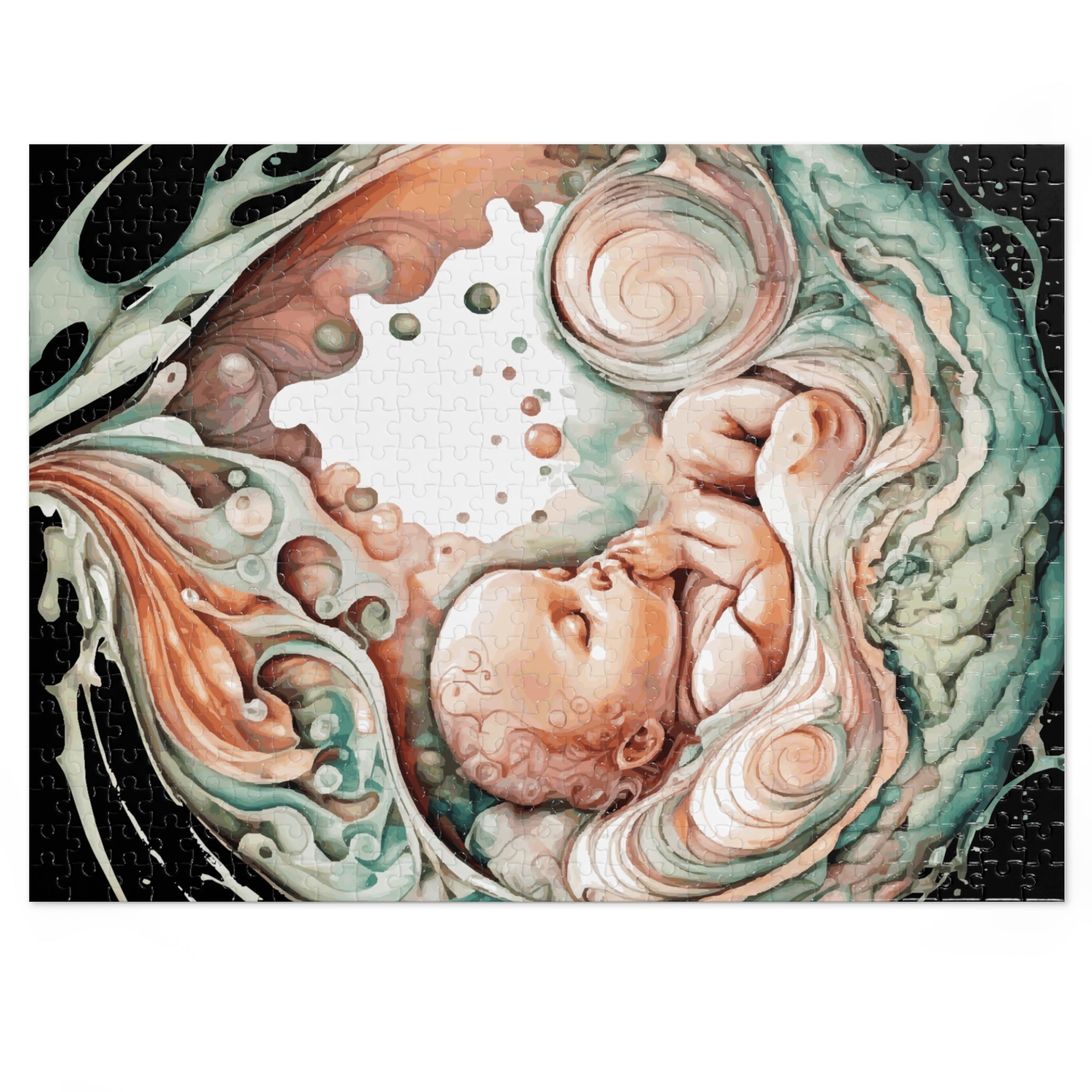 Baby Puzzle Jigsaw with Tin 250/500/1000/2000 pieces