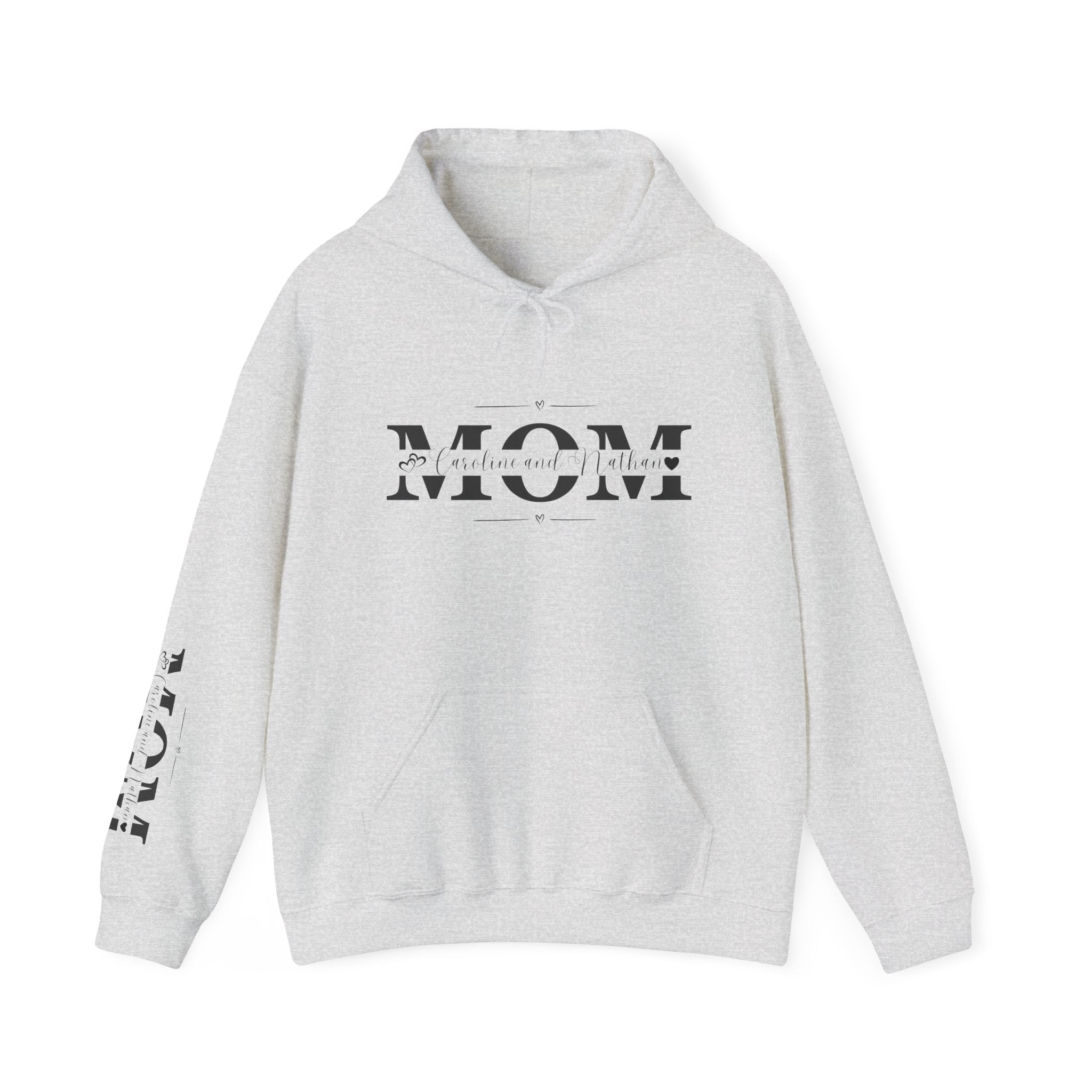 Personalized Blessed Mom Hoodie with your kids names - different colors available