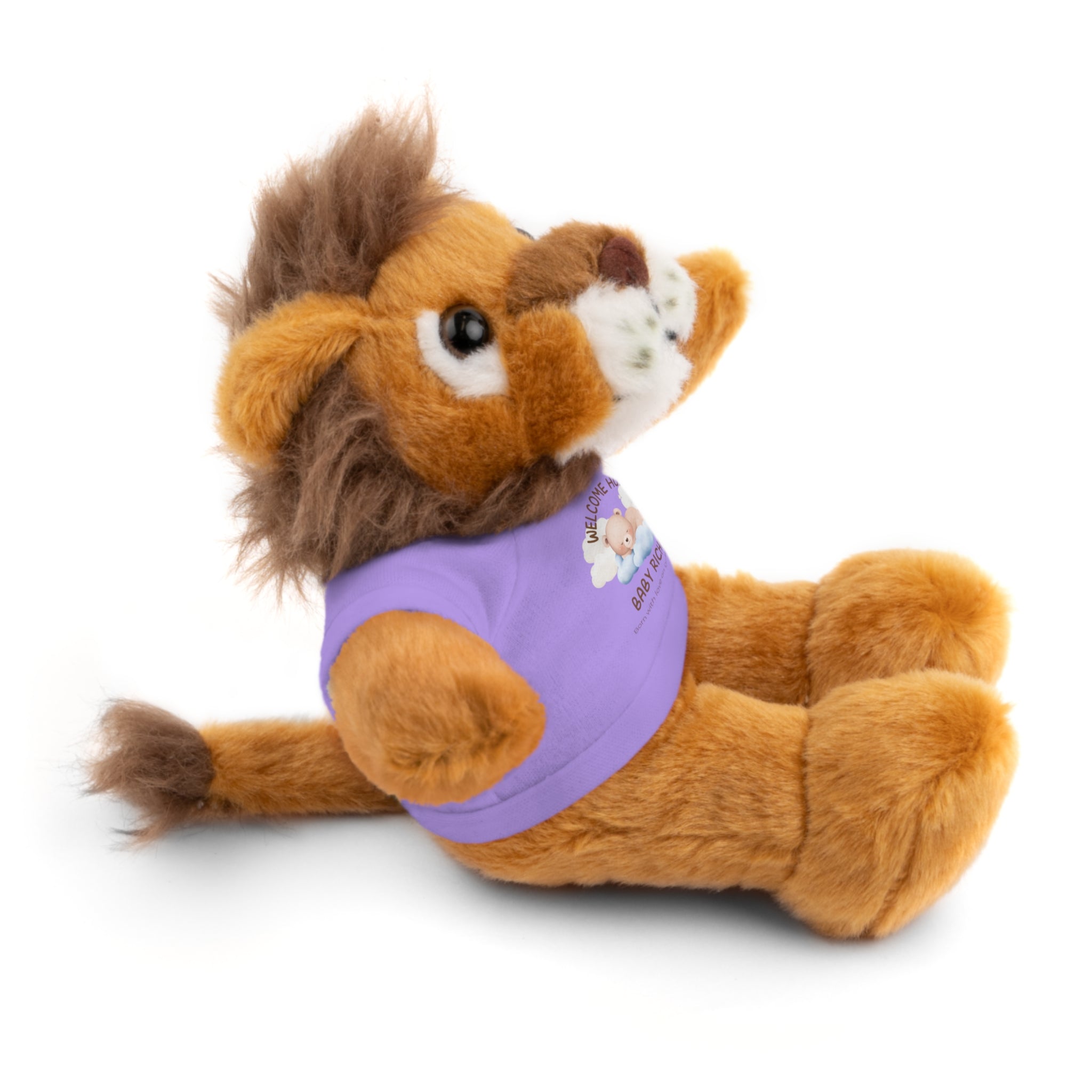 Personalized Stuffed Animals with Tee | different colors and animals available
