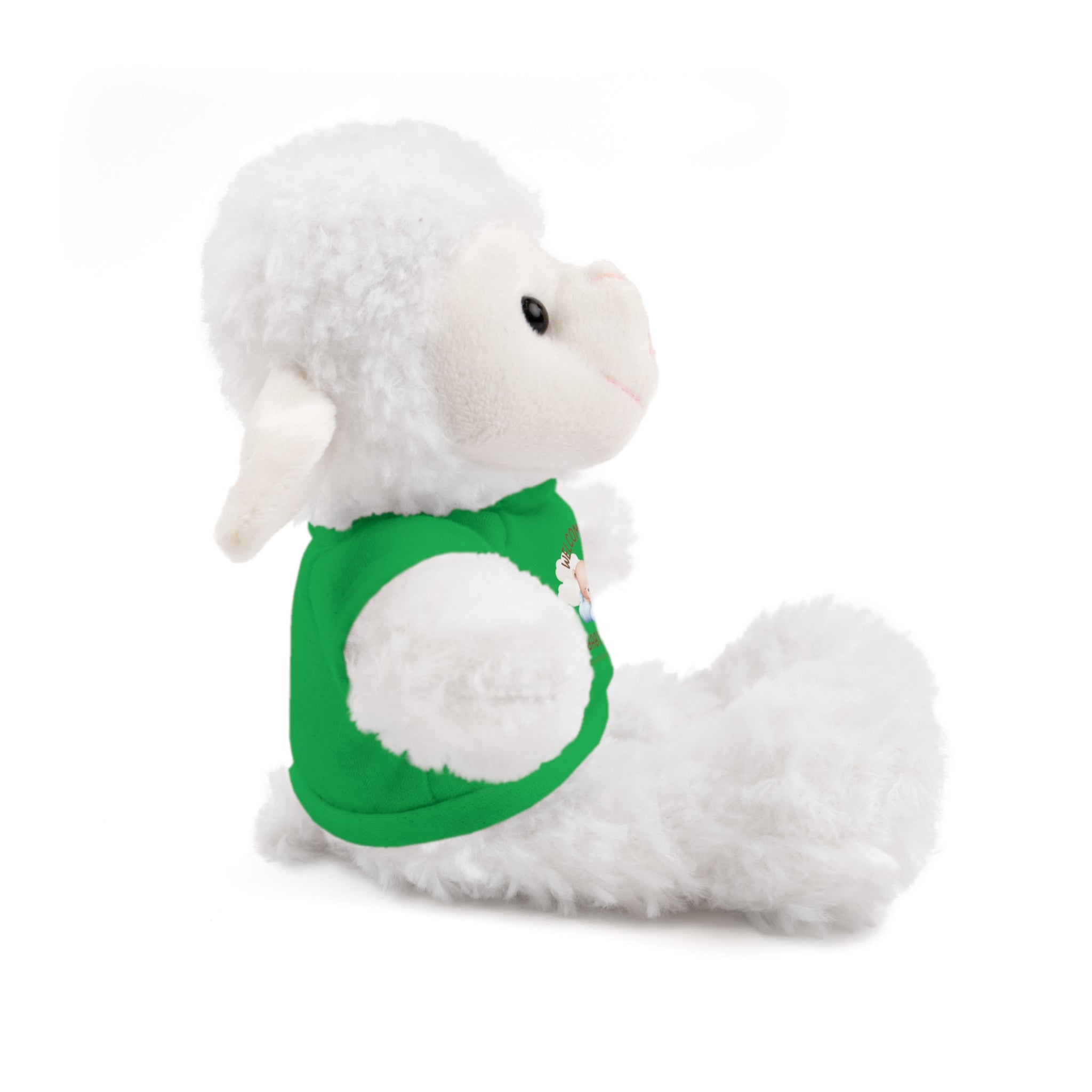 Personalized Stuffed Animals with Tee | different colors and animals available