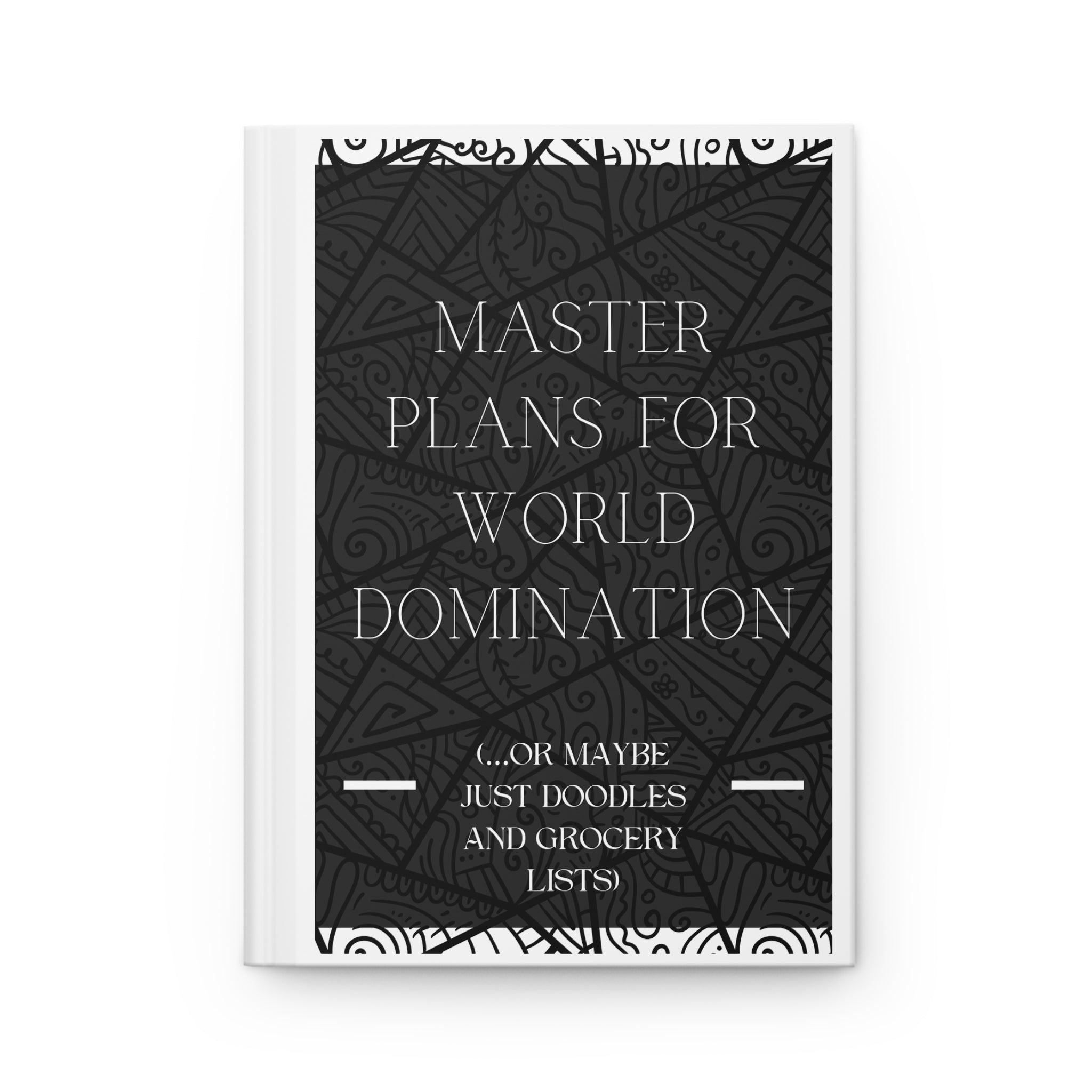 Hardcover Journal Matte - Master Plans