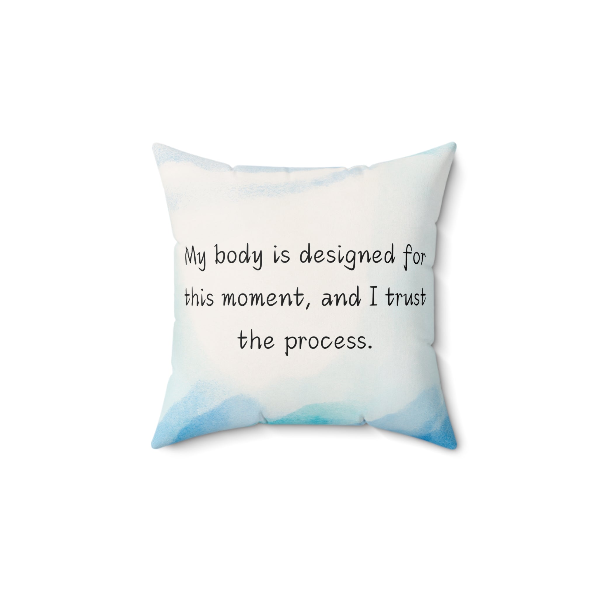 Birth Affirmation Pillow for Birthing Space