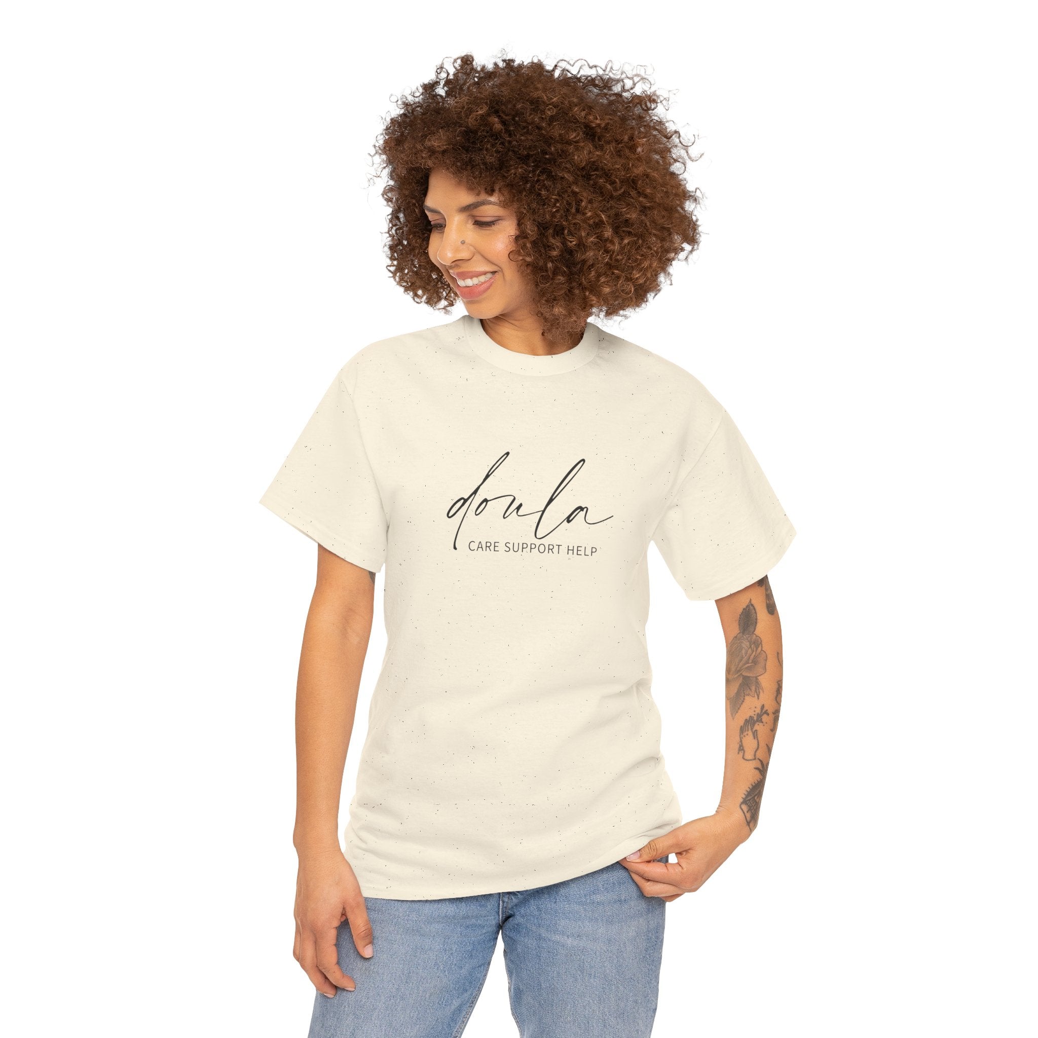 Doula Care Support Heavy Cotton Tee