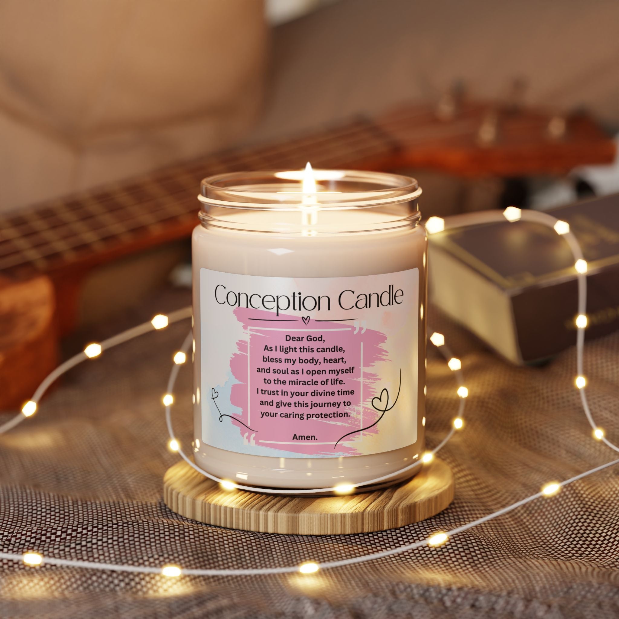 Conception Prayer Candle | 9oz | Different Scents