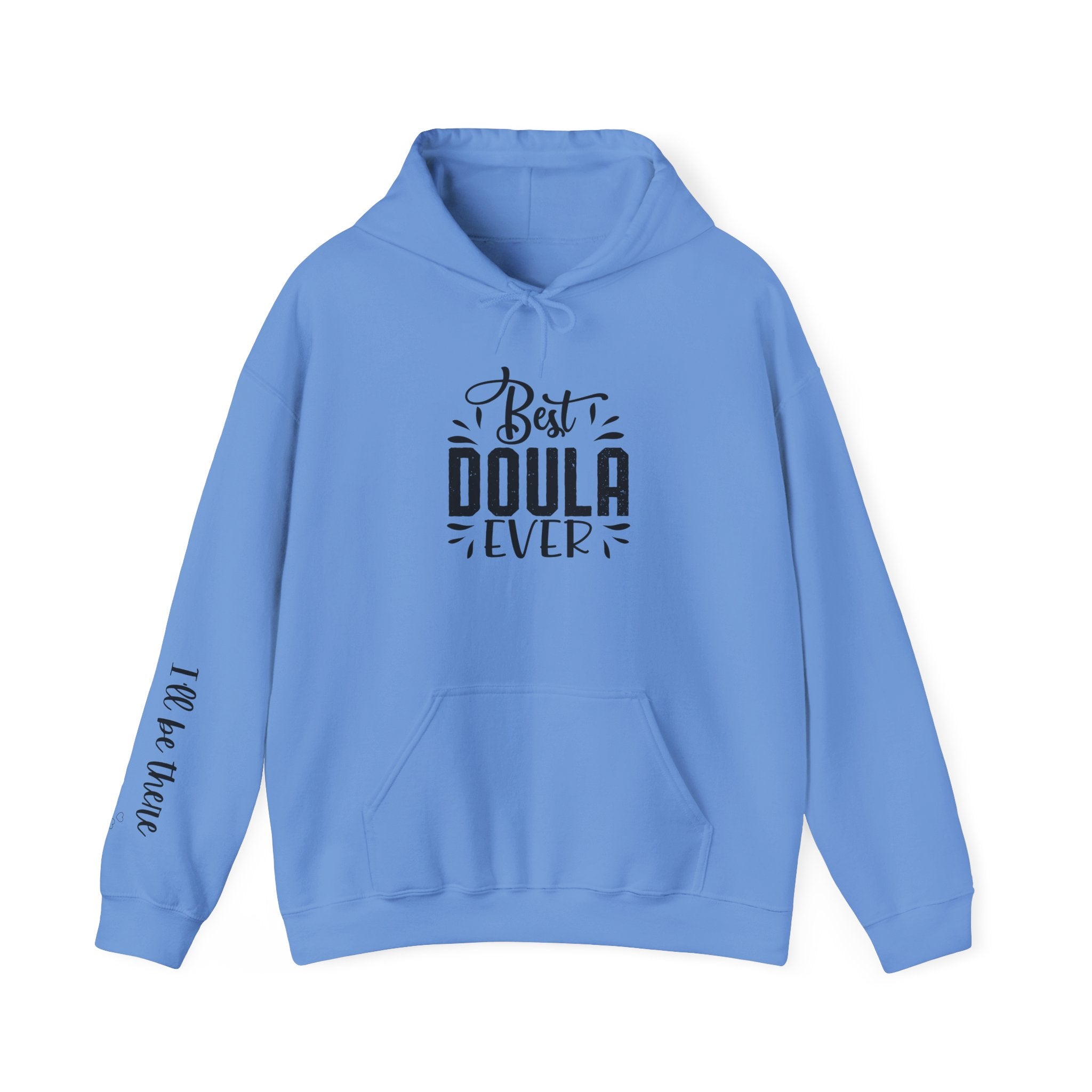 Hoodie for a Doula blue