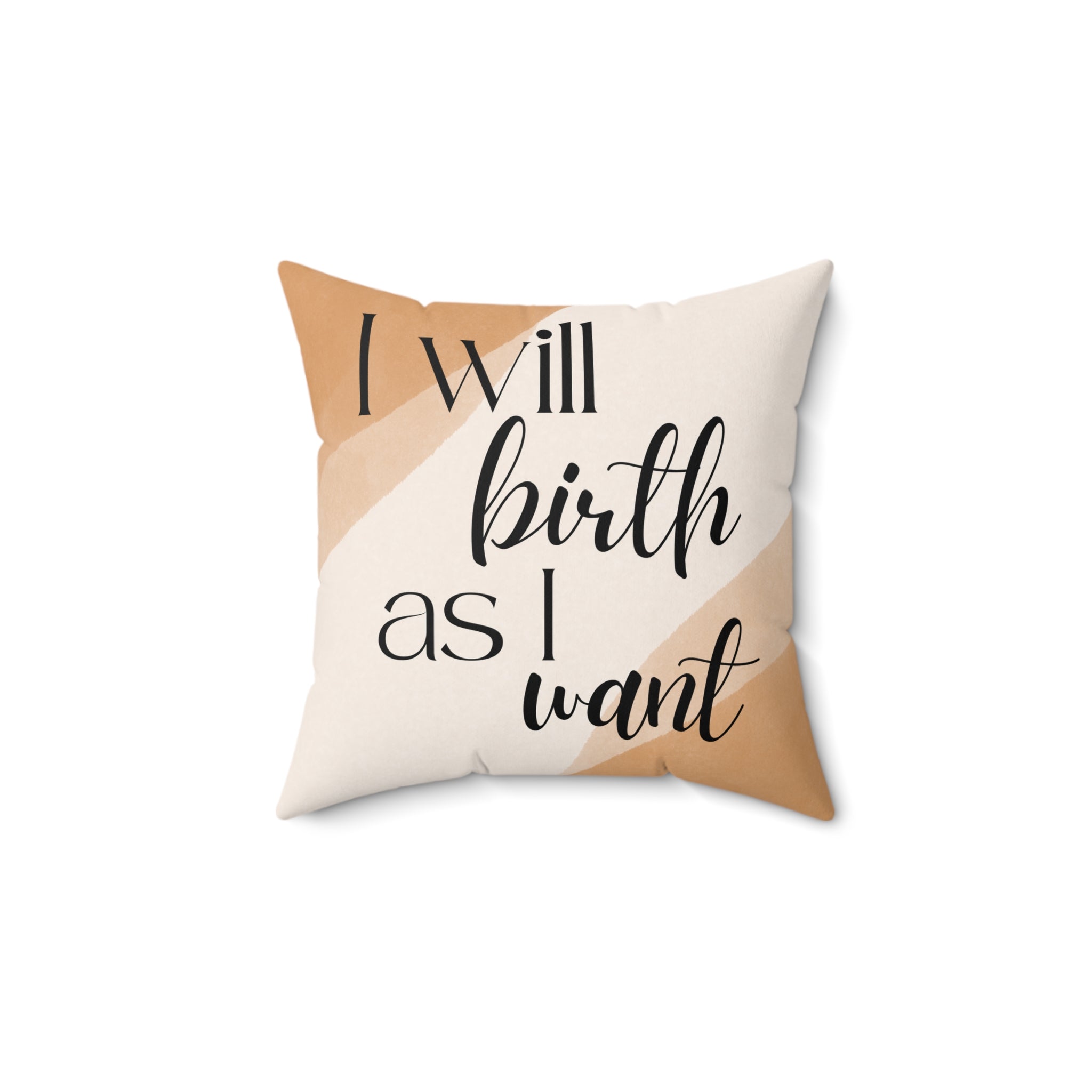 I will birth as I want