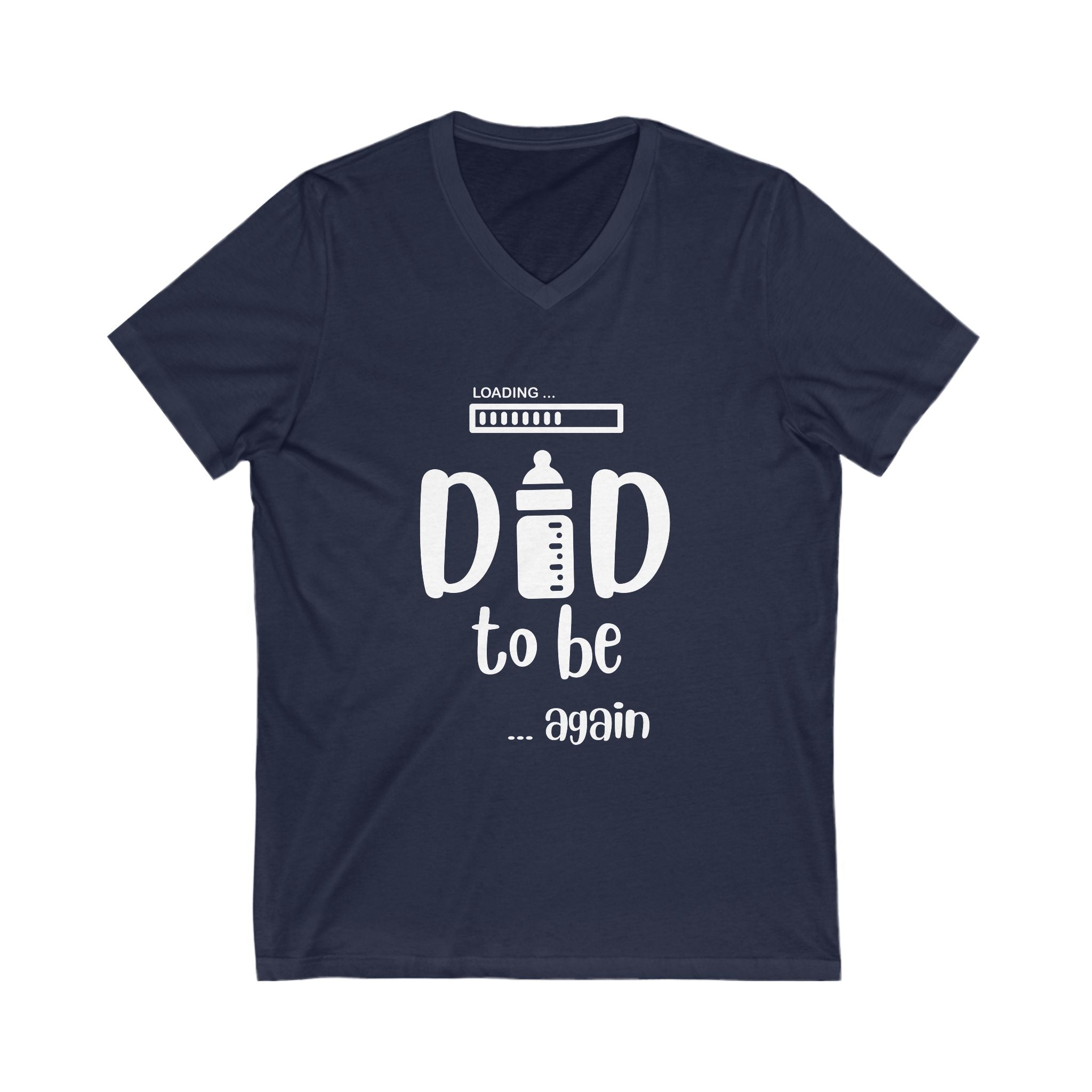 V-Neck Tee for Dad to Be (Again)