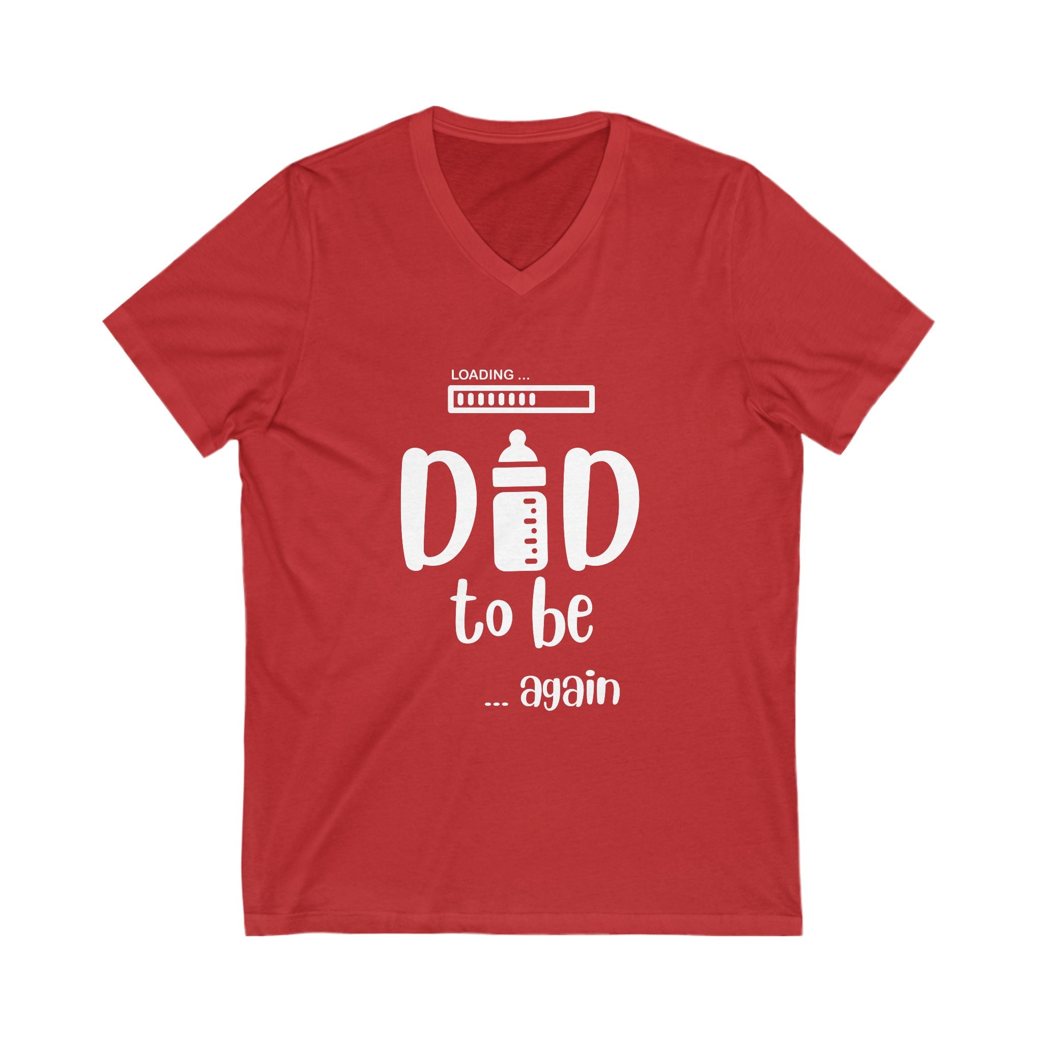 V-Neck Tee for Dad to Be (Again)