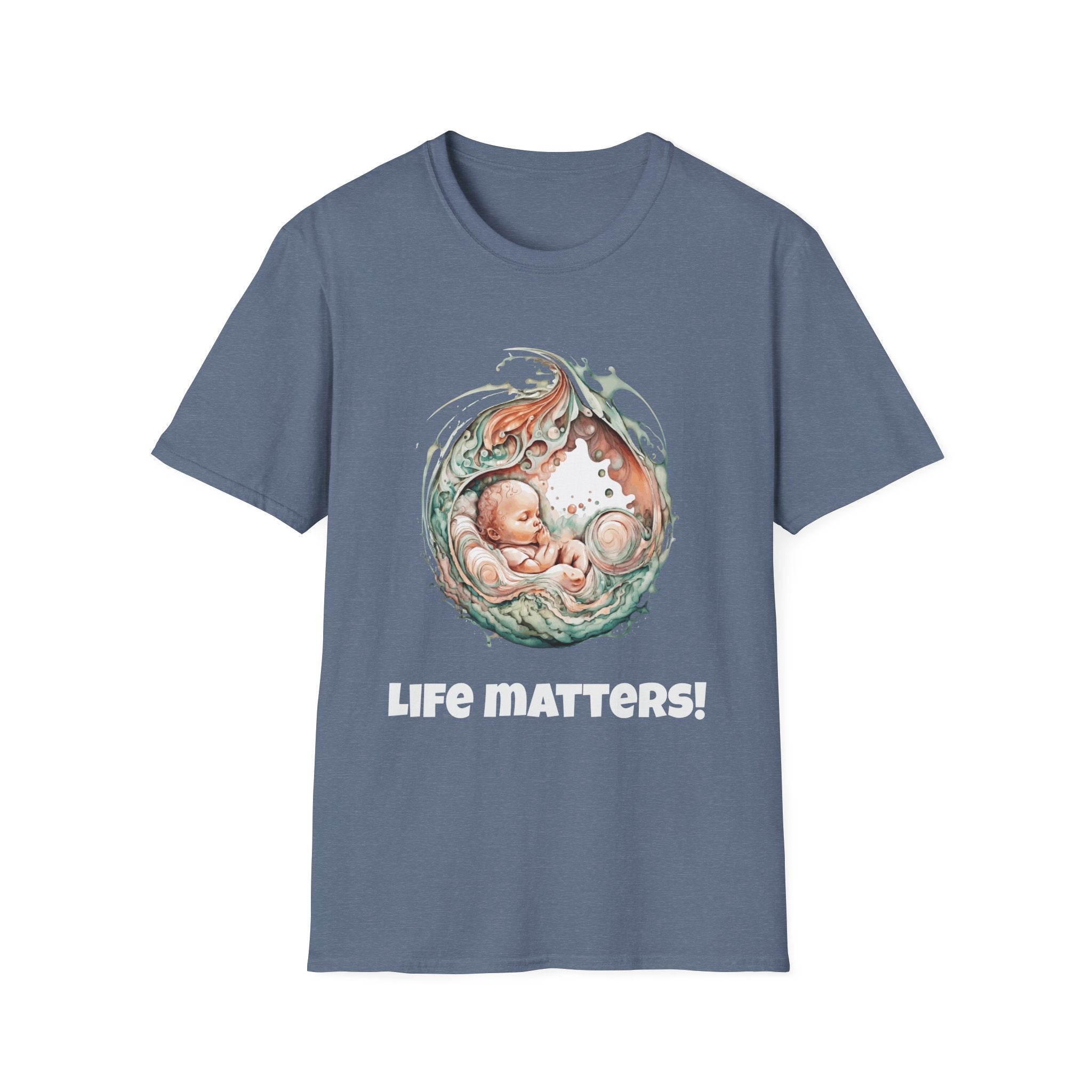 Life matters! Softstyle Pro-life T-Shirt different colors available