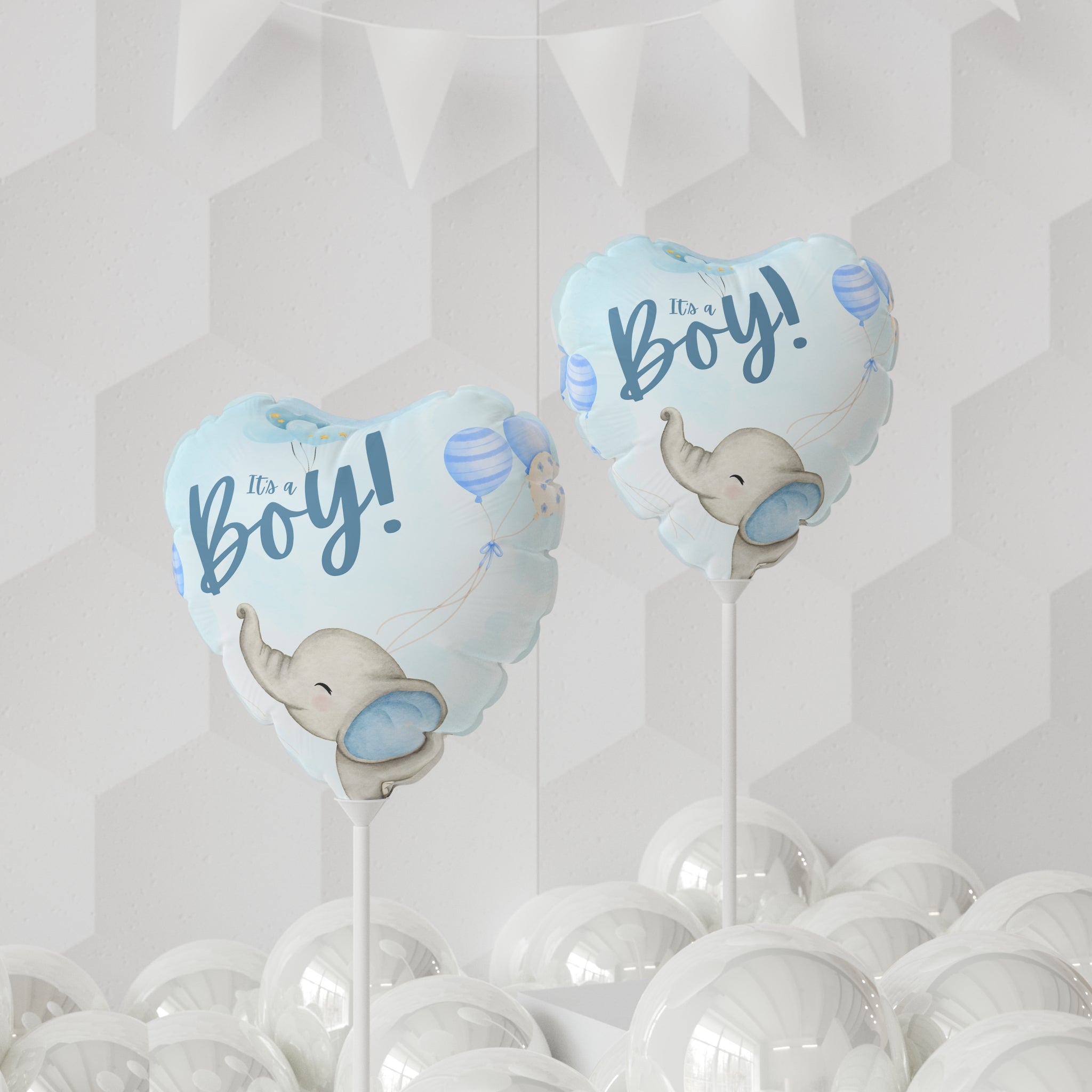 Balloon Boy Baby Shower Decoration