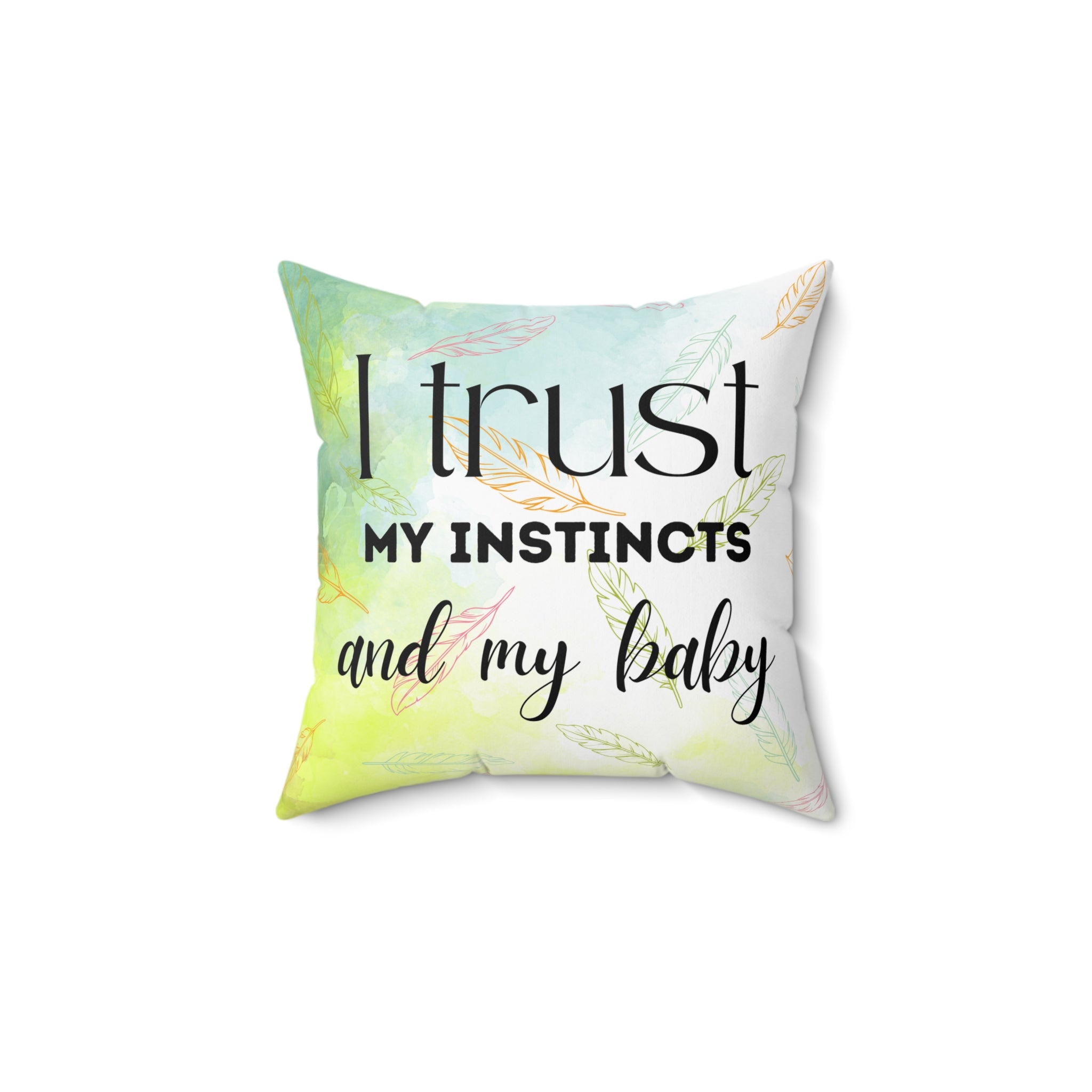 affirmation pillow hypnobirthing