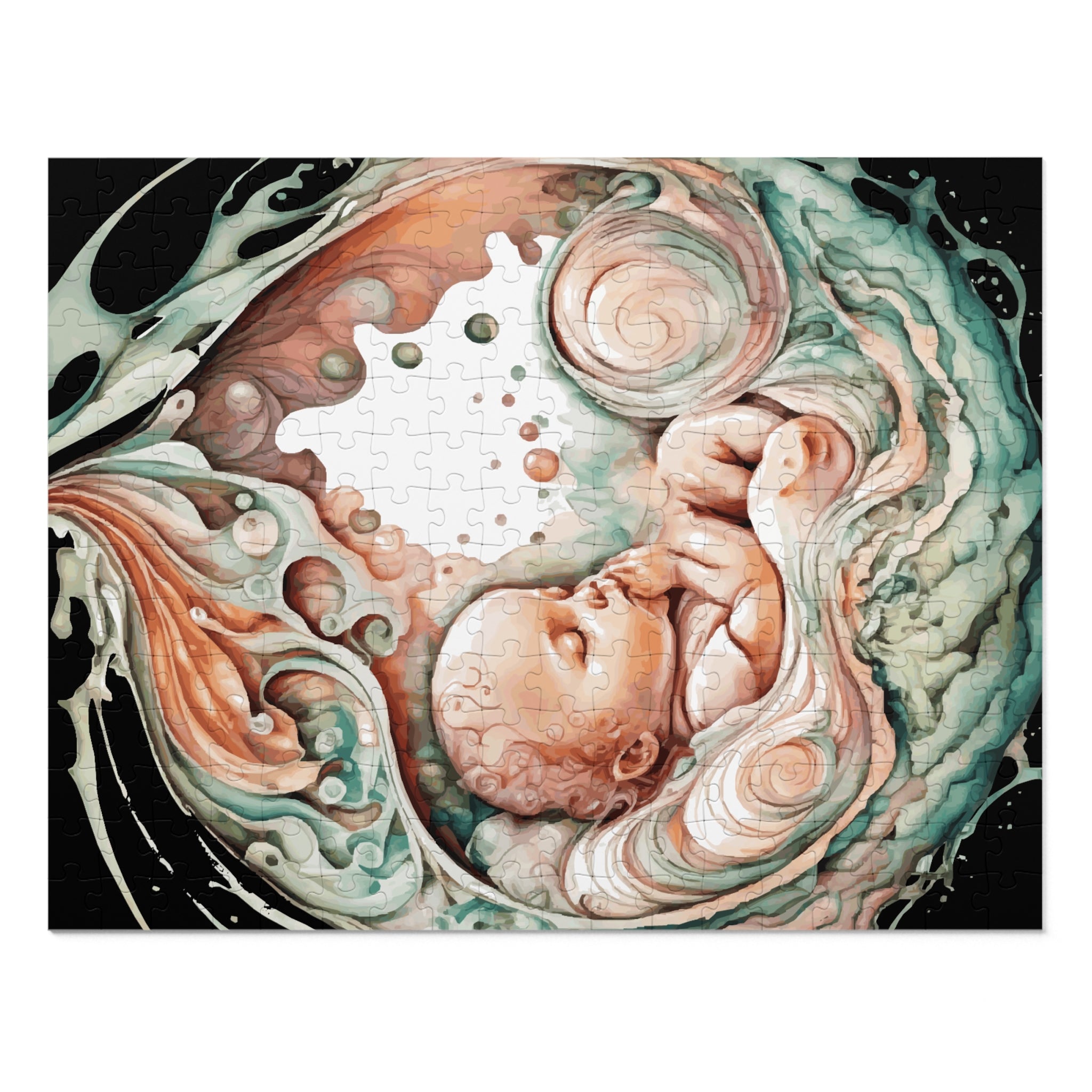 Baby Puzzle Jigsaw with Tin 250/500/1000/2000 pieces