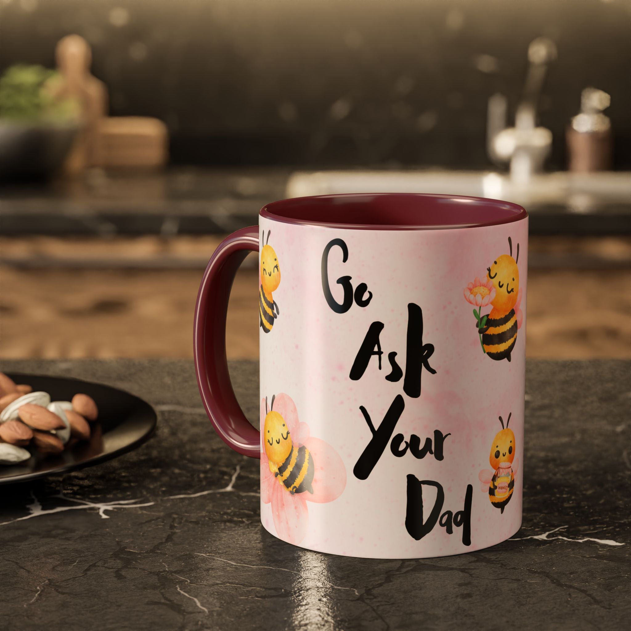 Bee Mug - Go Ask Your Dad