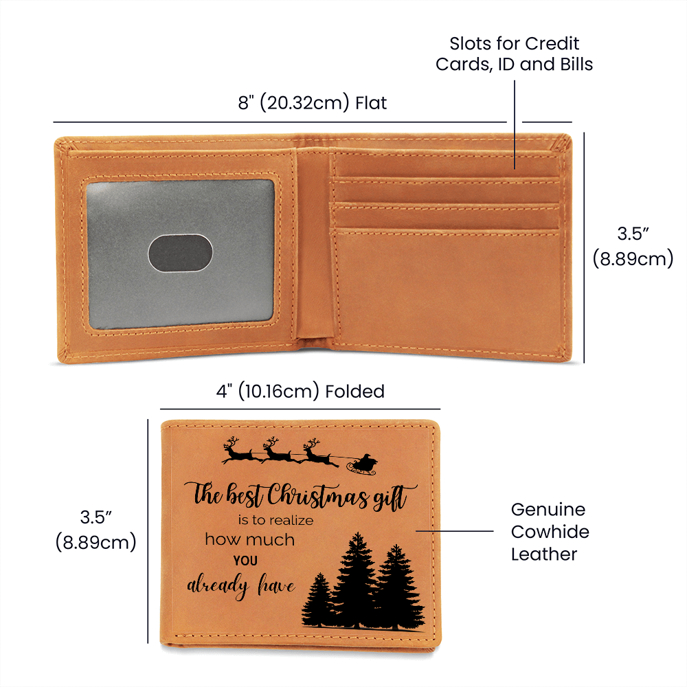 Best Christmas Gift Leather Wallet
