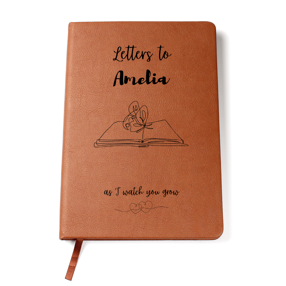 Letters to Amelia journal –As I Watch You Grow