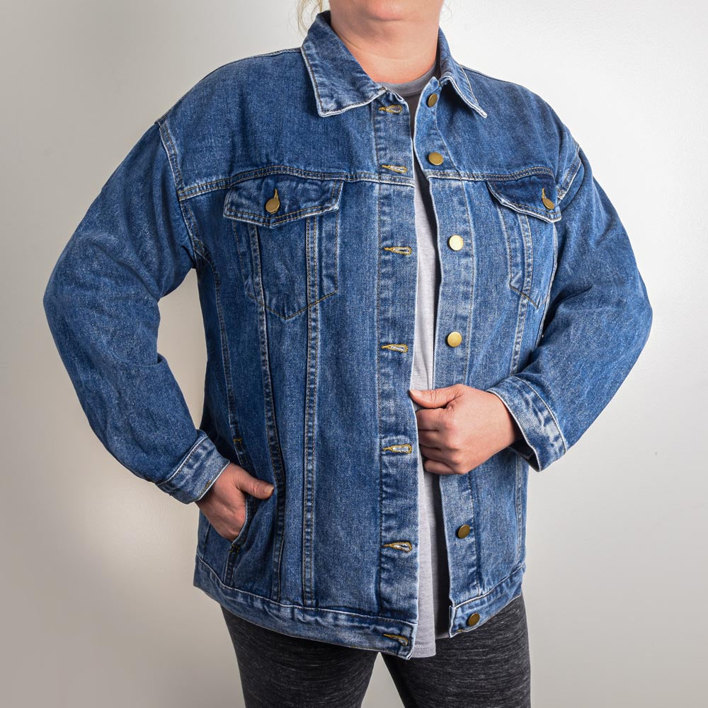 Denim Jacket for a Birth Worker