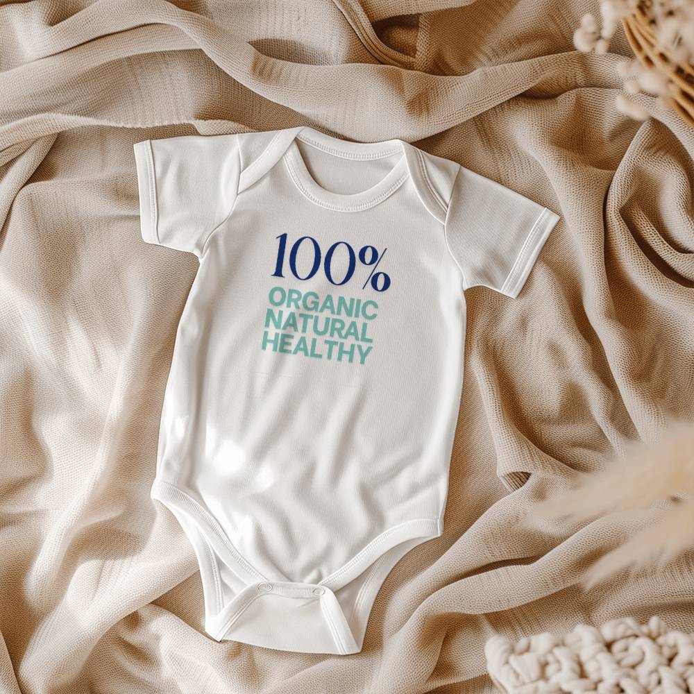 baby onesie bodysuit 100% organic natural healthy