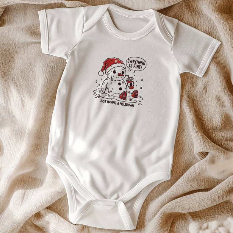 baby onesie - just a meltdown