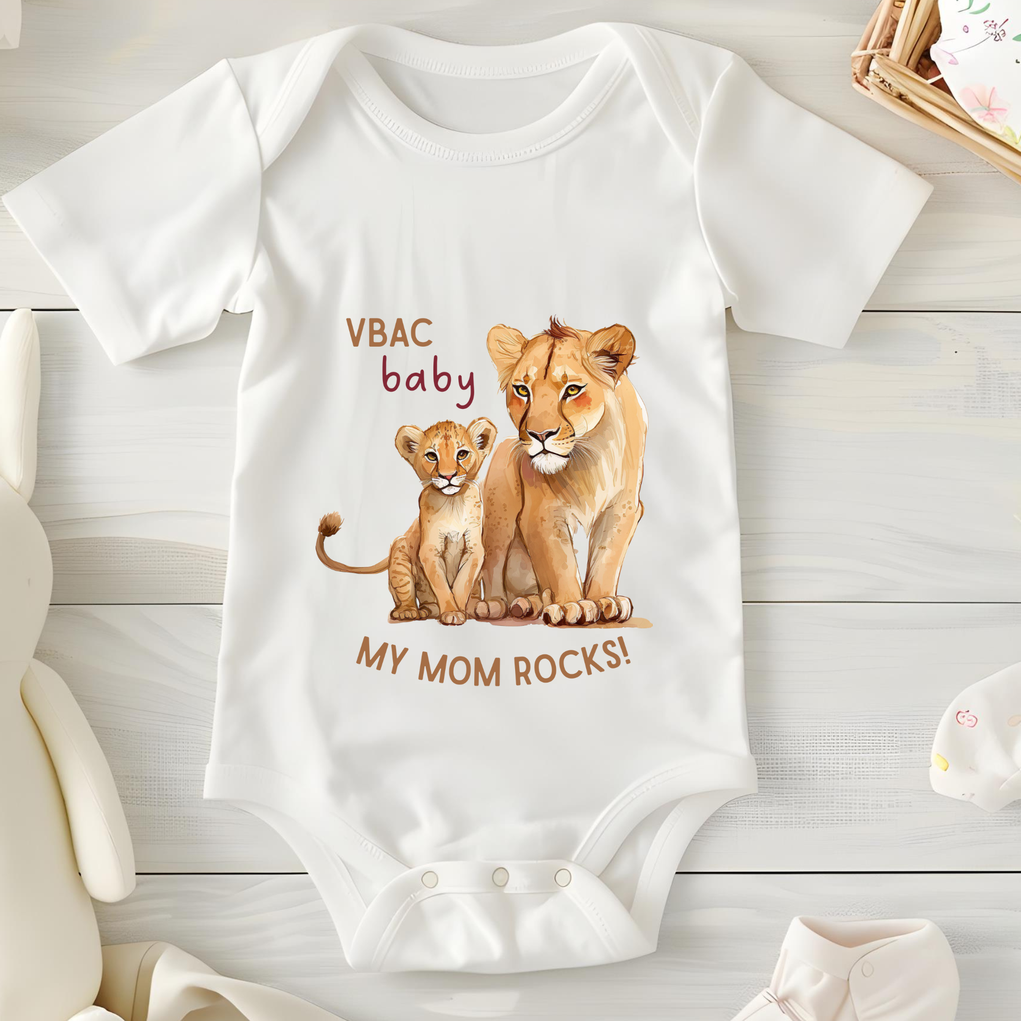vbac baby bodysuit