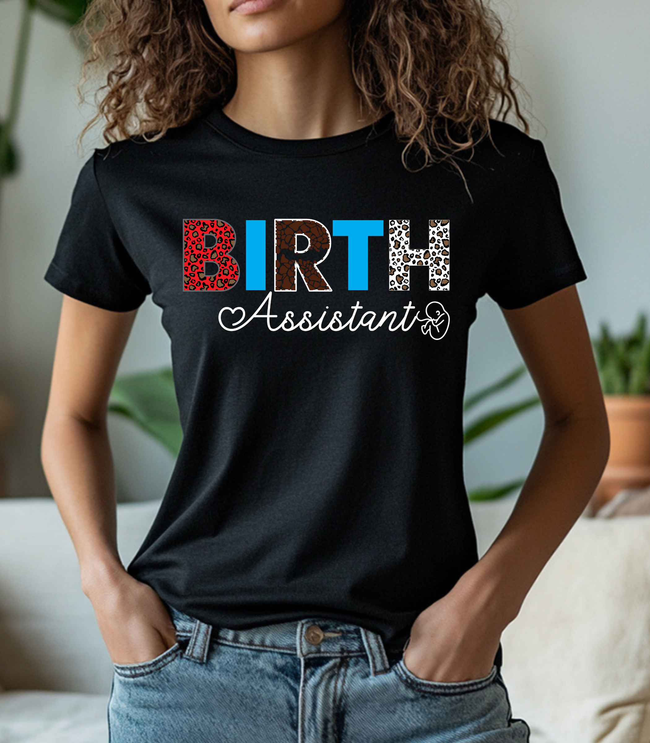 Birth Assistant Heavy Cotton Tee