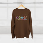 Doula Unisex Crewneck Sweatshirt - Labor Support Appreciation in 5 Colors