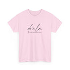 Camiseta de algodón grueso con soporte para el cuidado de doulas 