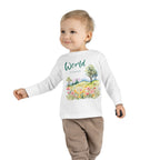Fantastic World Toddler Long Sleeve Tee 2T-6T