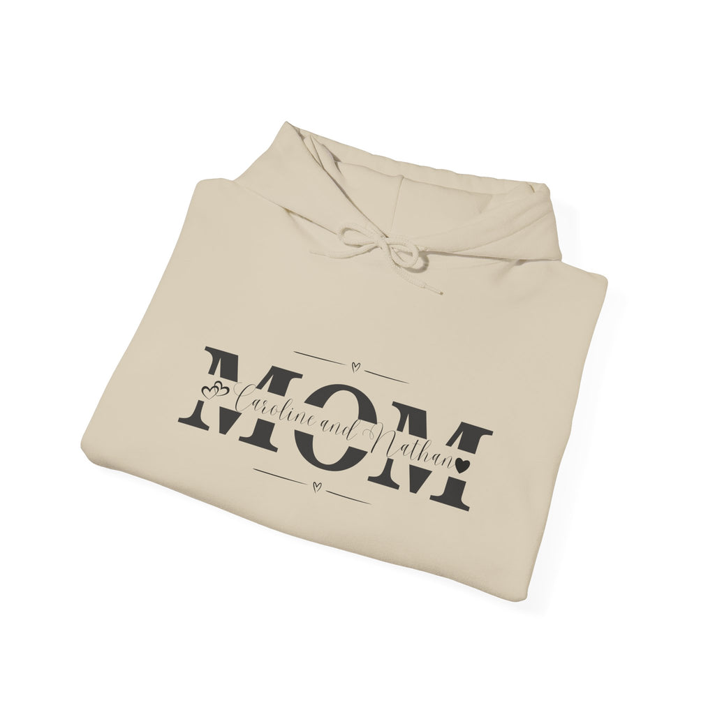 Personalized Blessed Mom Hoodie with your kids names - different colors available