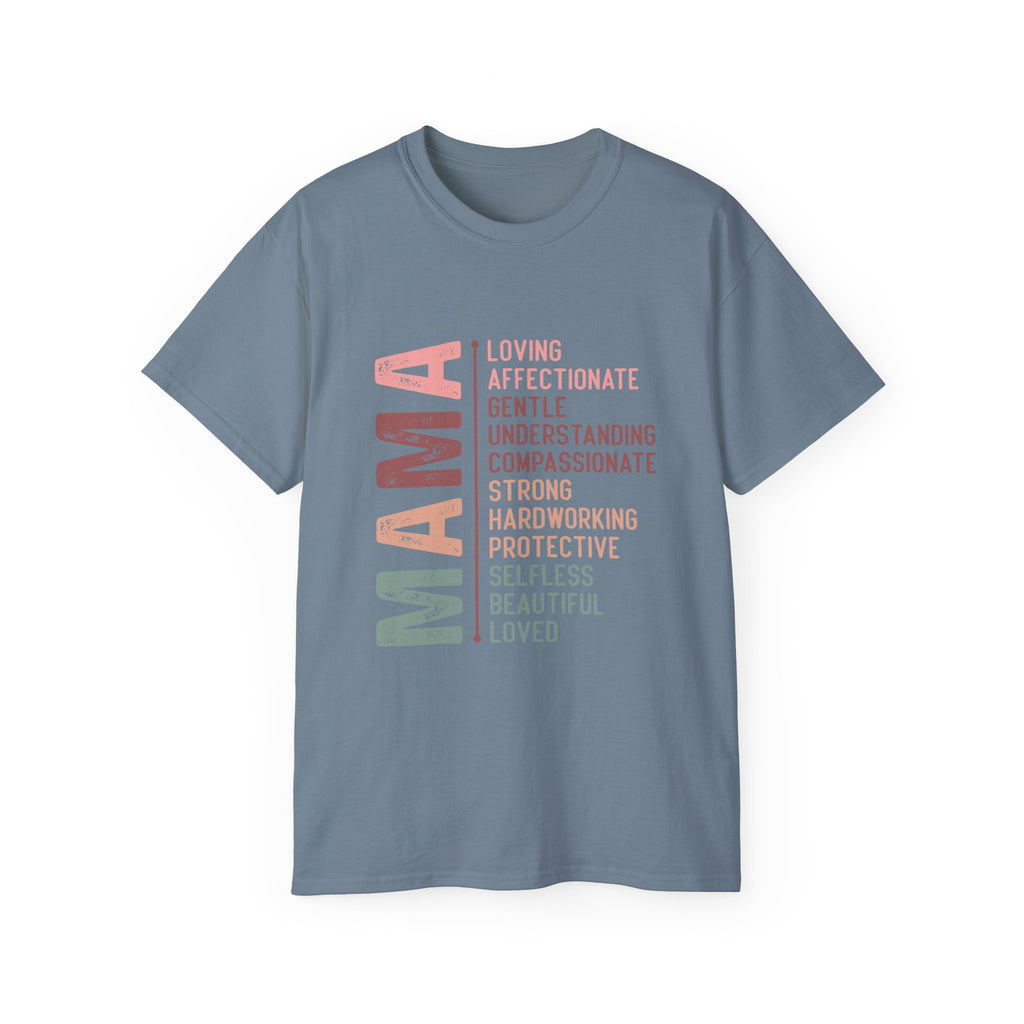 Camiseta de algodón ultra suave Mama 