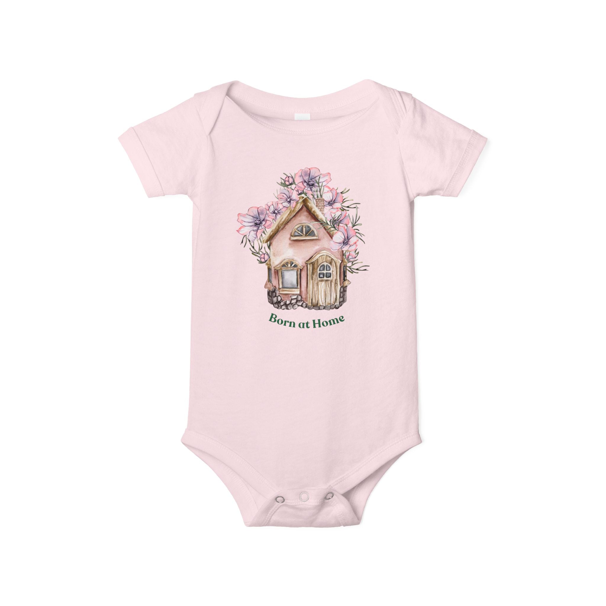 Born at Home Infant Jersey One Piece Bodysuit