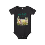 Personalized Onesie with a Name and Date