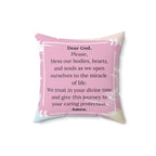 Affirmation Conception Pillow with a prayer